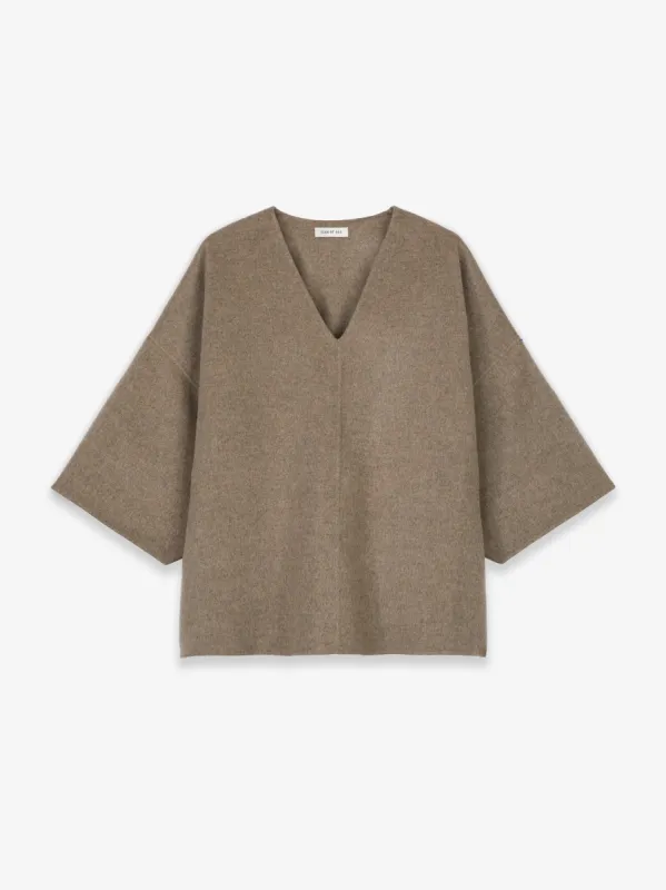 Wool Cashmere V-Neck Lounge Tee sold by Fear of God