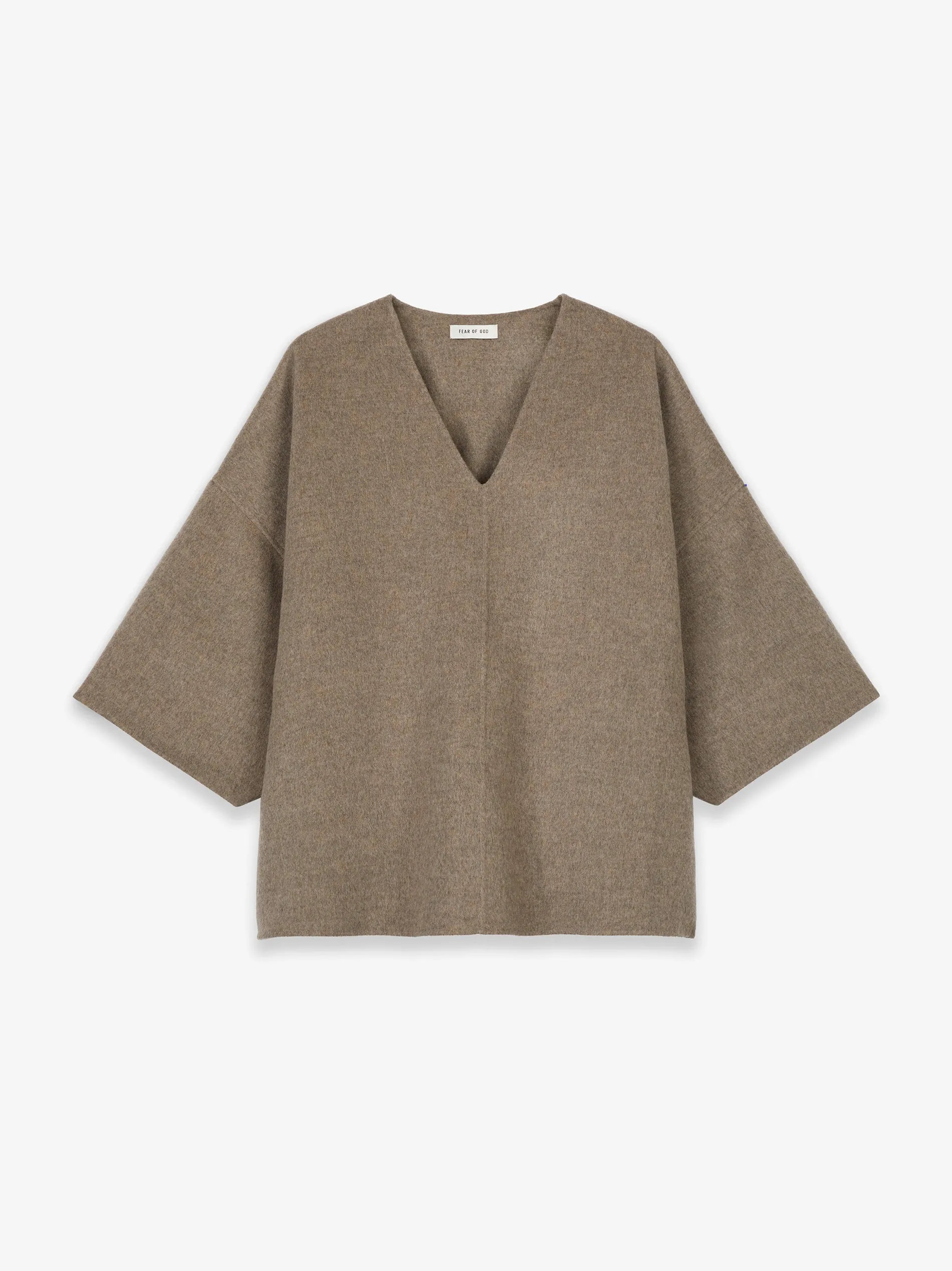 Wool Cashmere V-Neck Lounge Tee sold by Fear of God