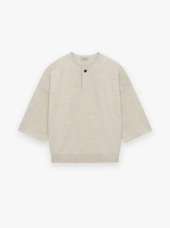 Fine Knit Henley Tee sold by Fear of God