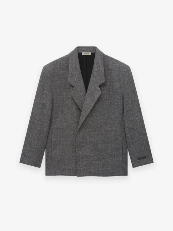 Melange Wool Linen Classic Blazer sold by Fear of God