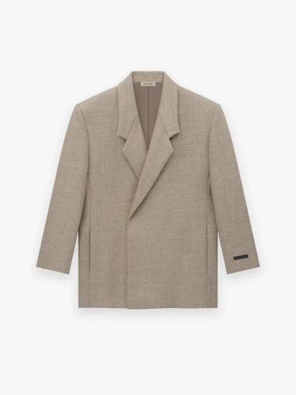 Heavy Wool Twill Relaxed Blazer sold by Fear of God