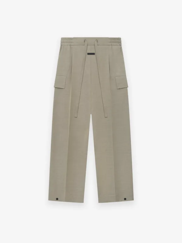 Nylon Wool Wide Leg Cargo Pant sold by Fear of God