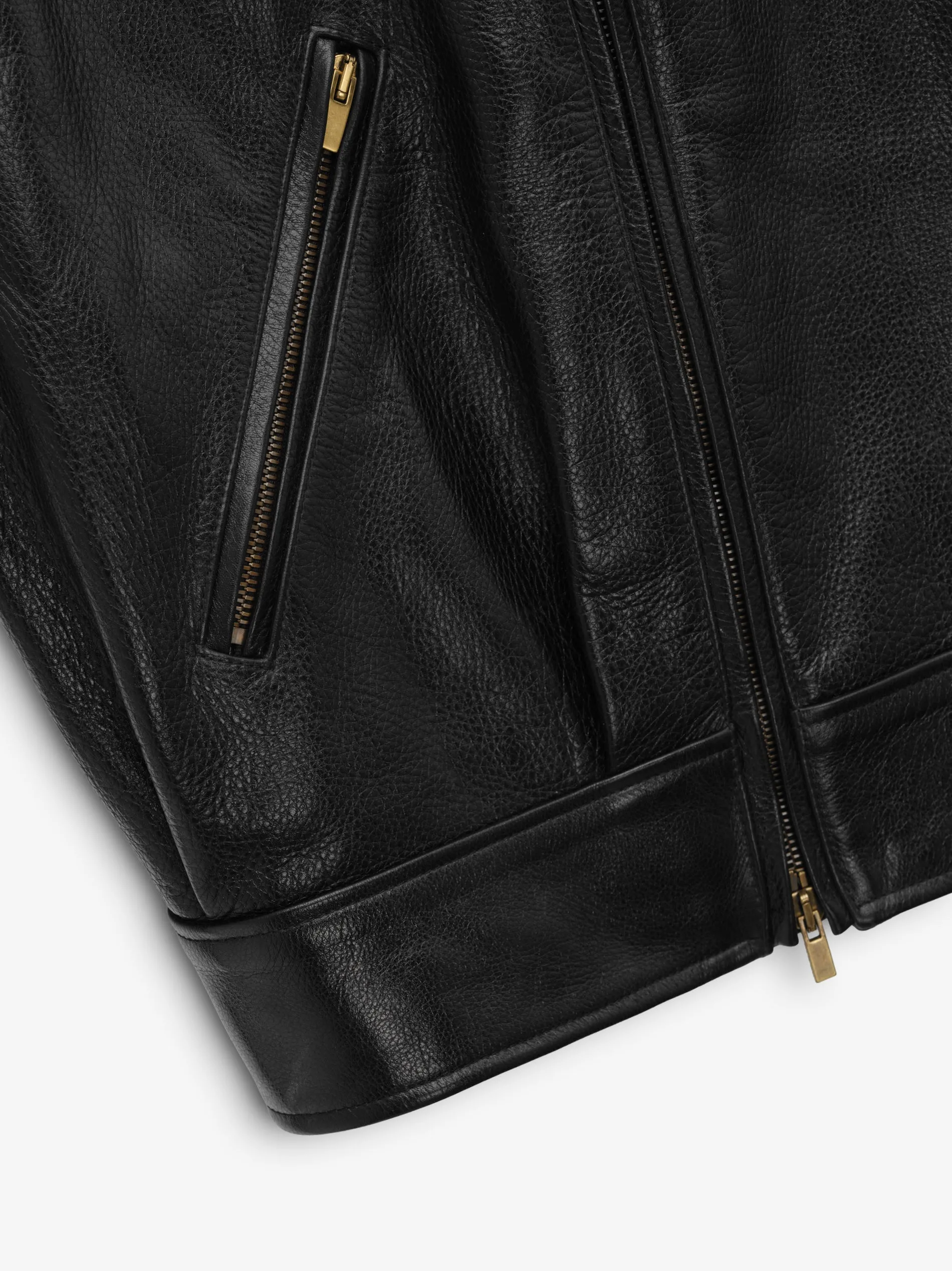 Leather Motorcycle Jacket sold by Fear of God product image thumbnail 4