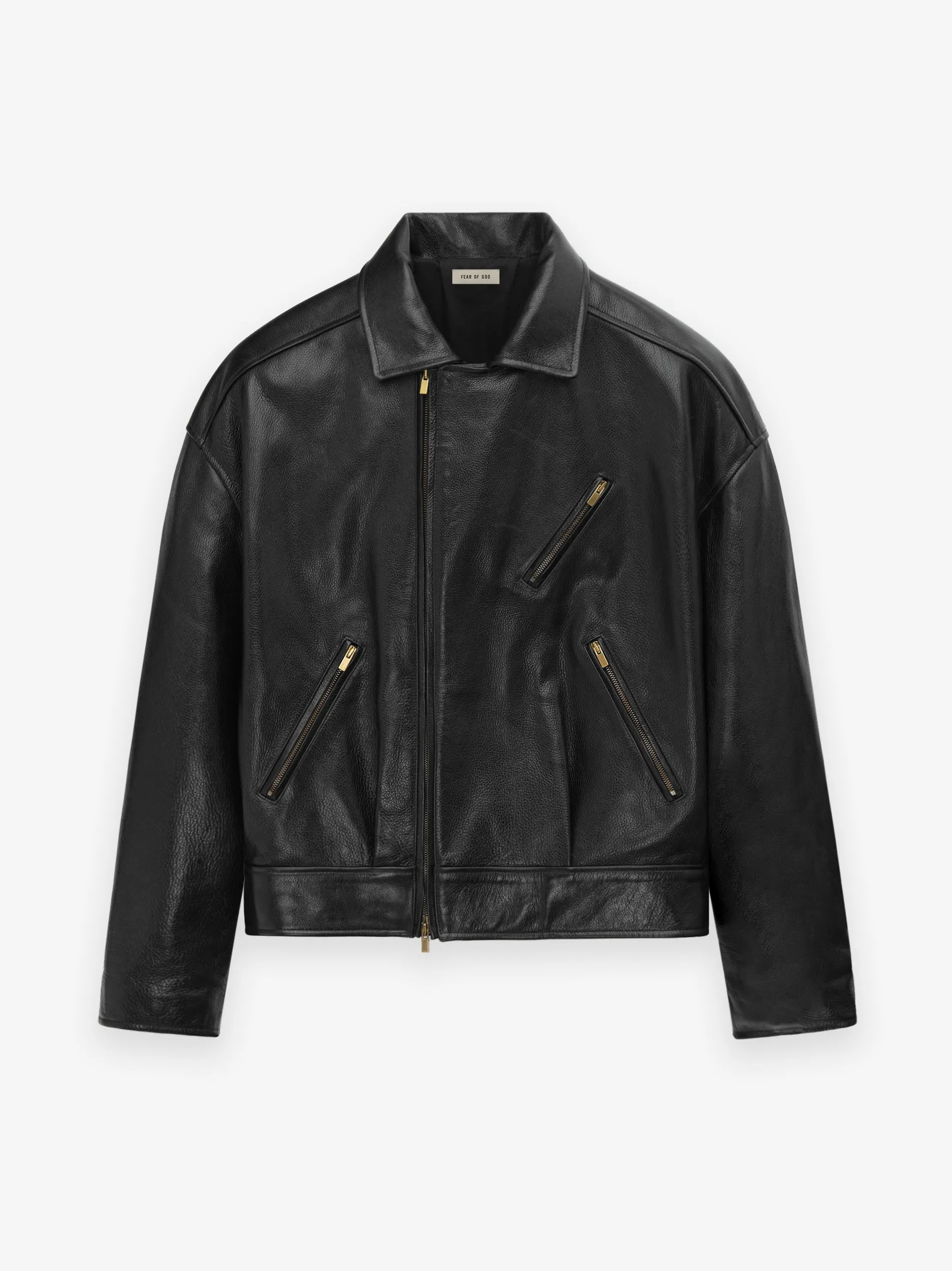 Leather Motorcycle Jacket sold by Fear of God product image thumbnail 2