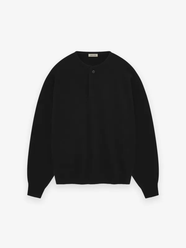 Fine Knit Henley made by Fear of God