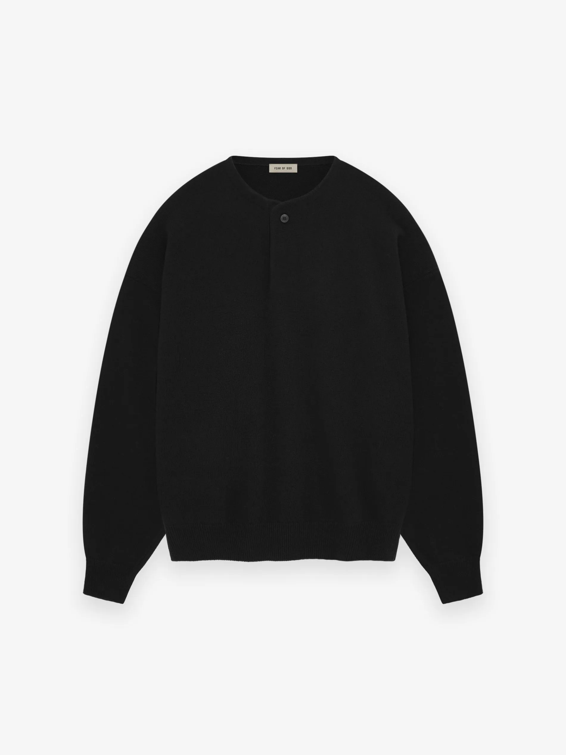 Fine Knit Henley sold by Fear of God