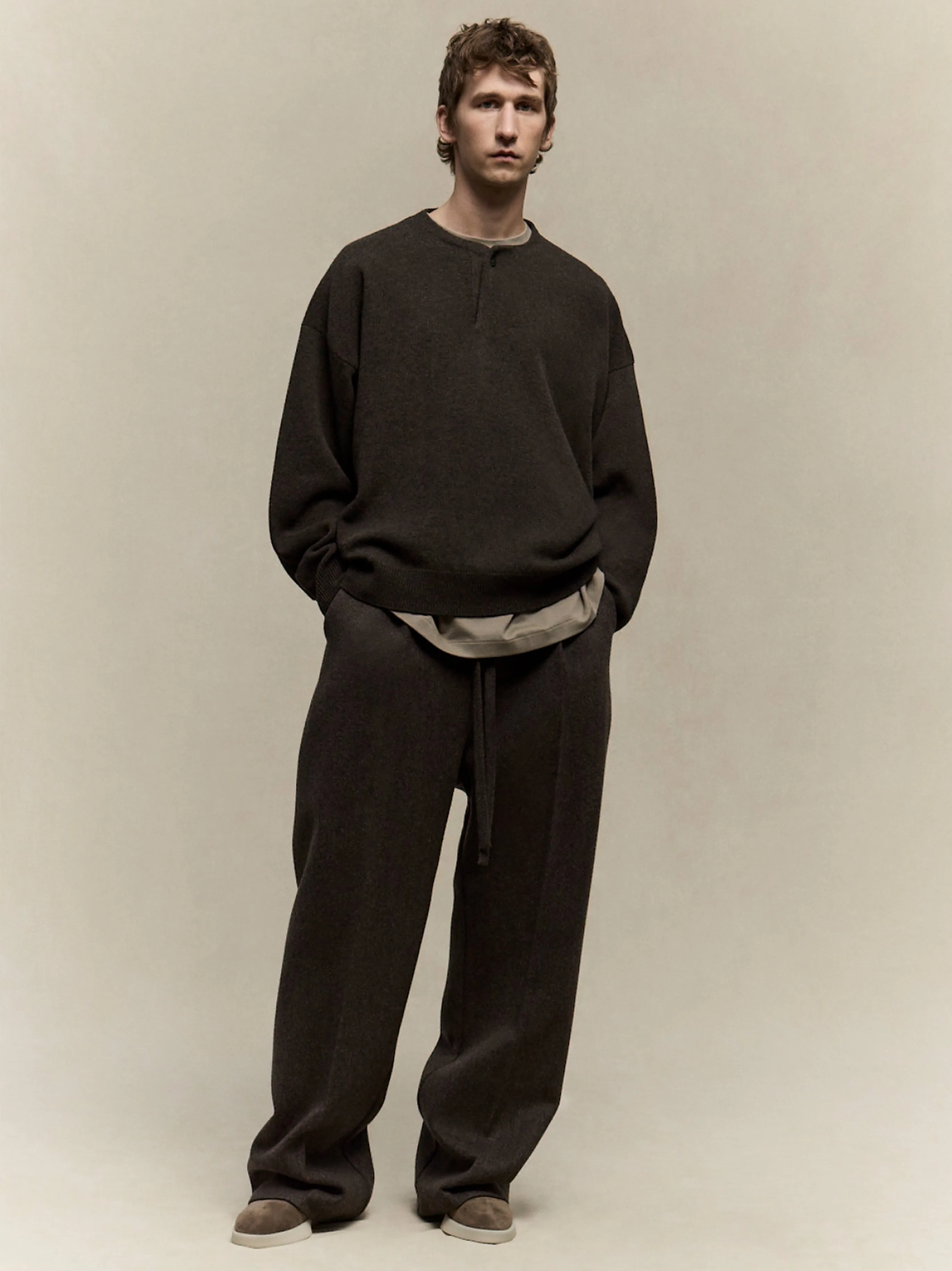 Fine Knit Henley sold by Fear of God product image thumbnail 4