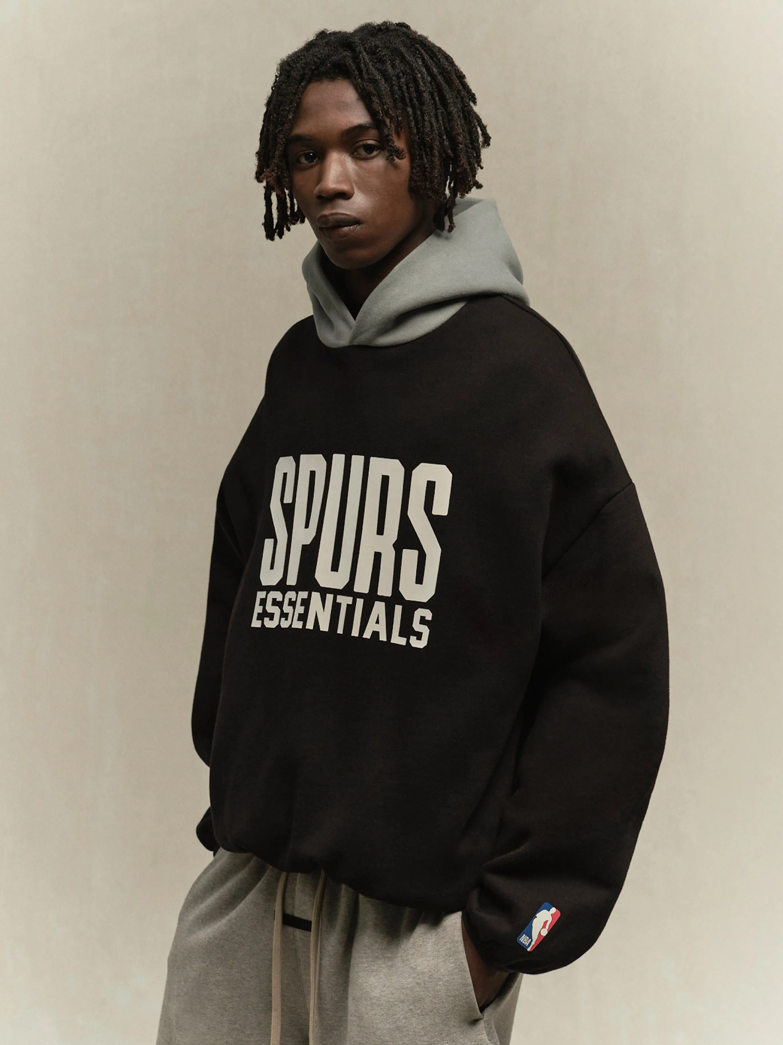 Essentials Spurs Hoodie sold by Fear of God