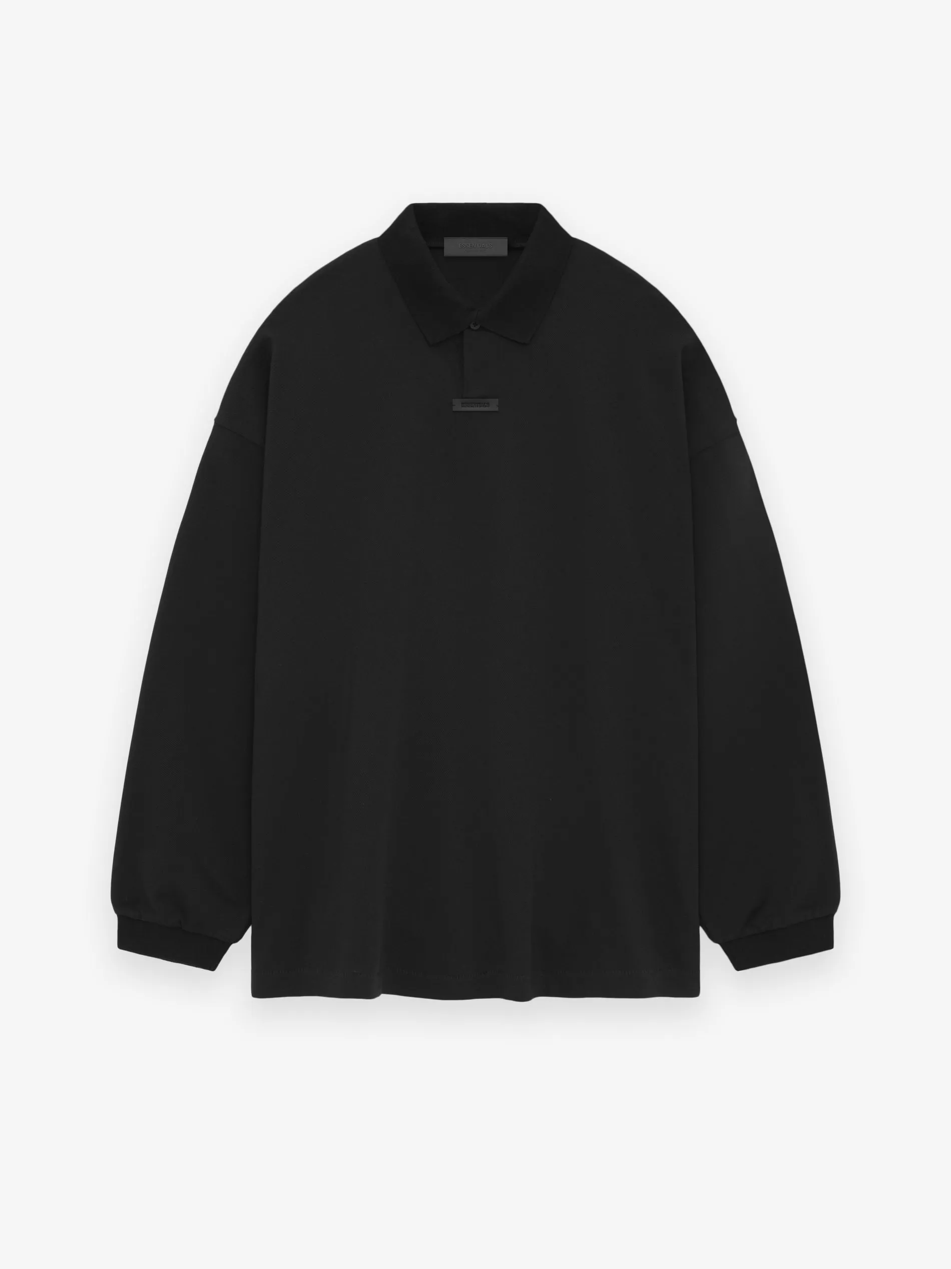 Pique Long Sleeve Polo sold by Fear of God product image thumbnail 2
