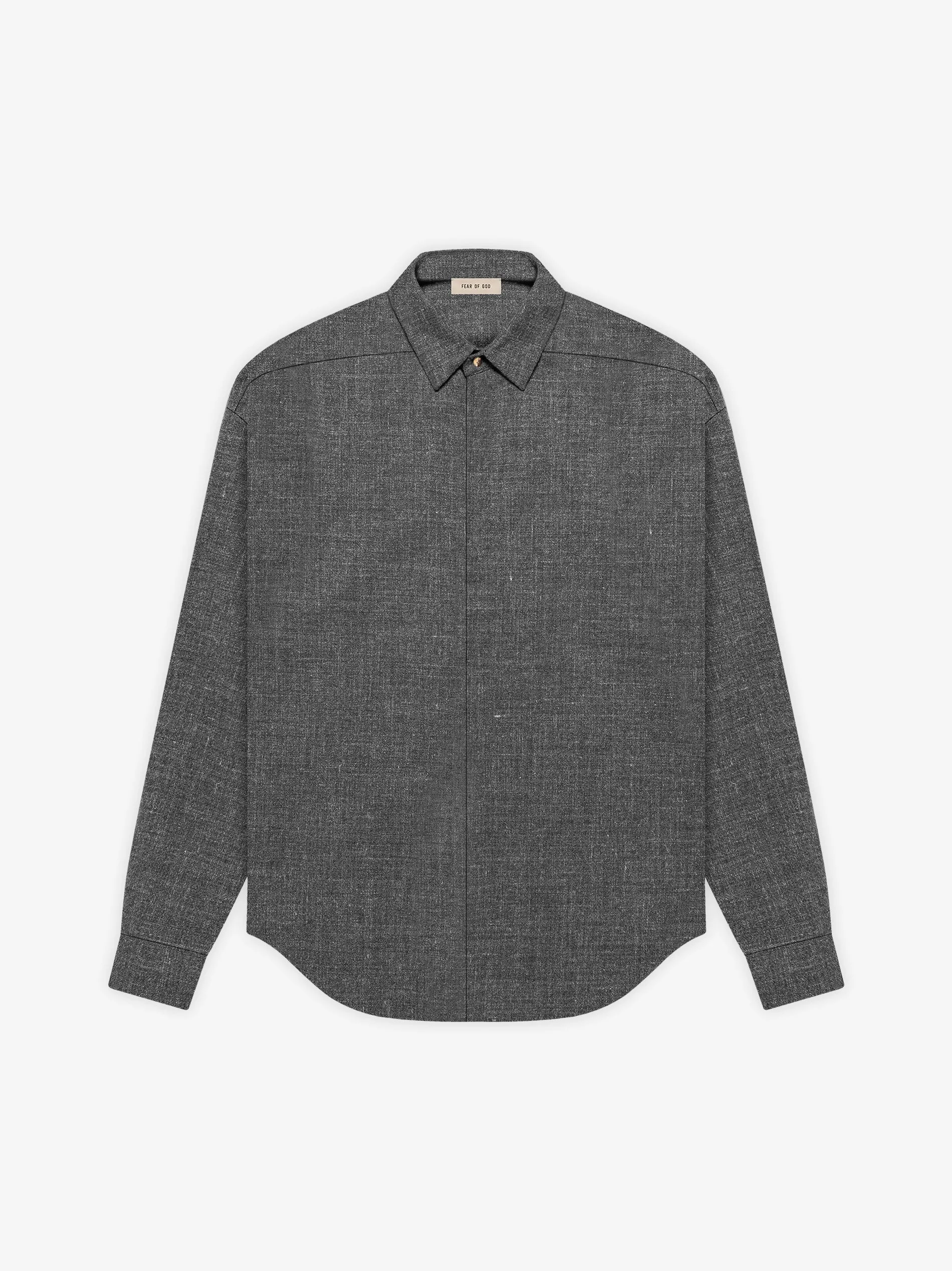 Wool Linen Button Up Shirt sold by Fear of God