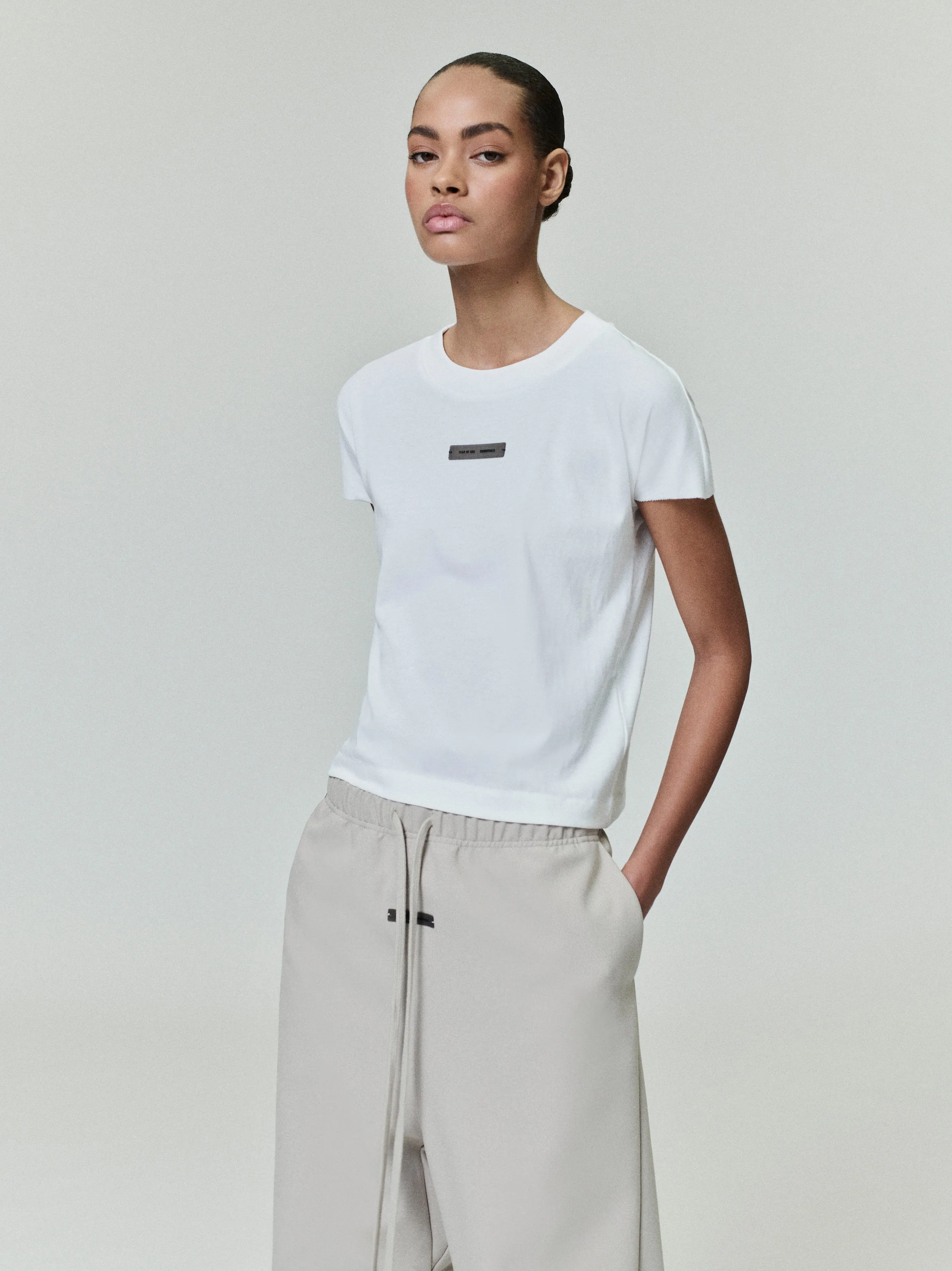 Womens Cap Sleeve Tee sold by Fear of God product image thumbnail 3