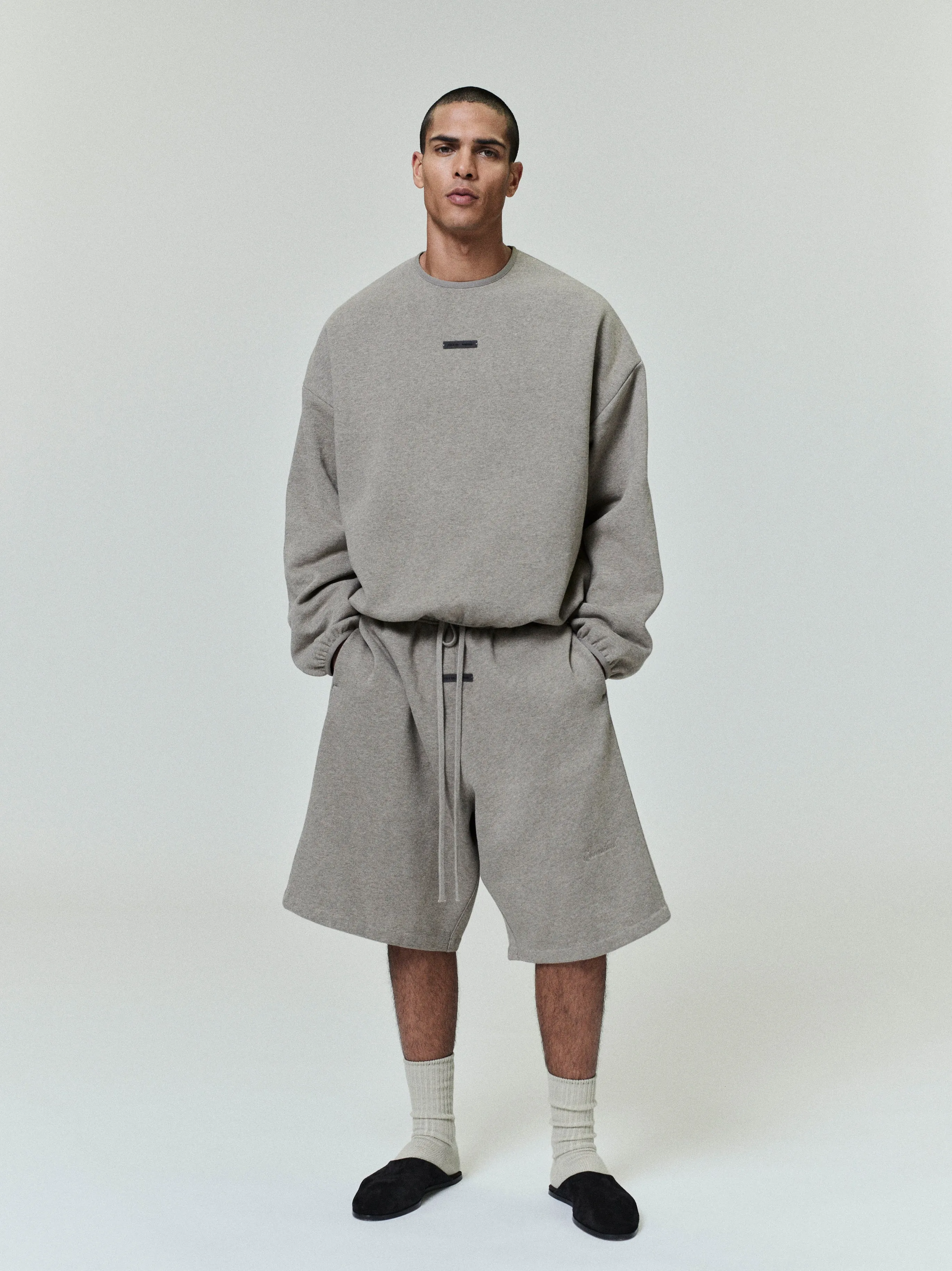 Relaxed Fleece Sweatshort With Piping sold by Fear of God
