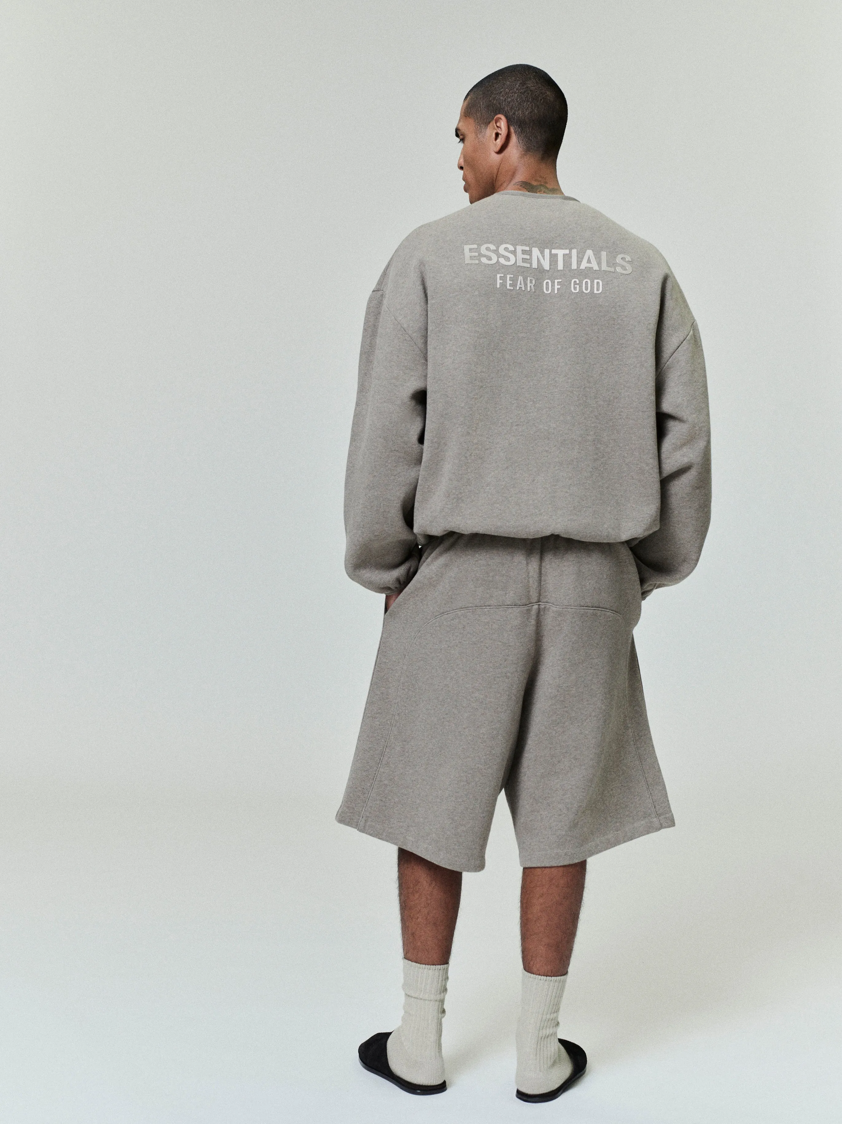 Relaxed Fleece Sweatshort With Piping sold by Fear of God product image thumbnail 3