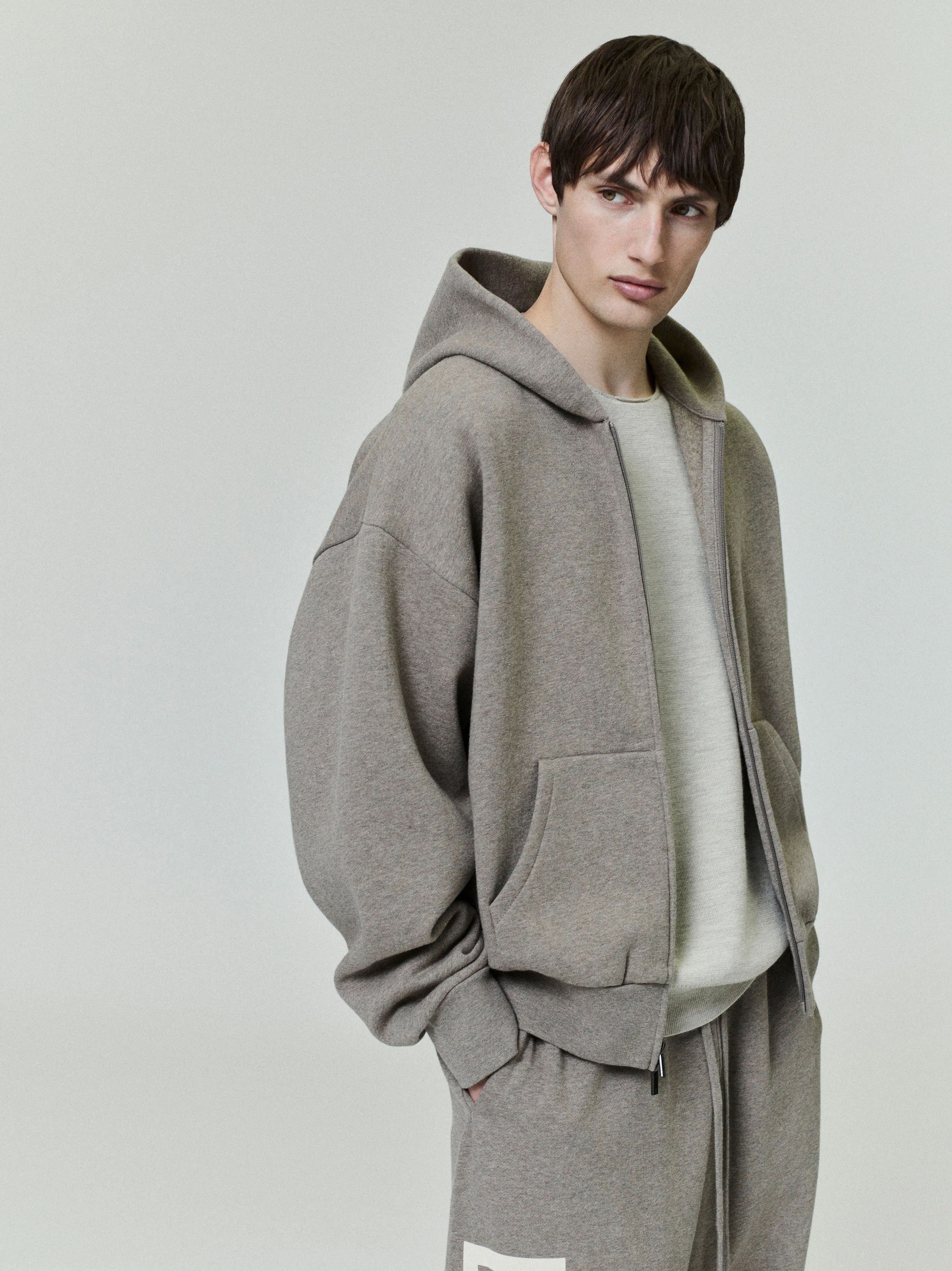 Classic Fleece Zip-Up Hoodie sold by Fear of God