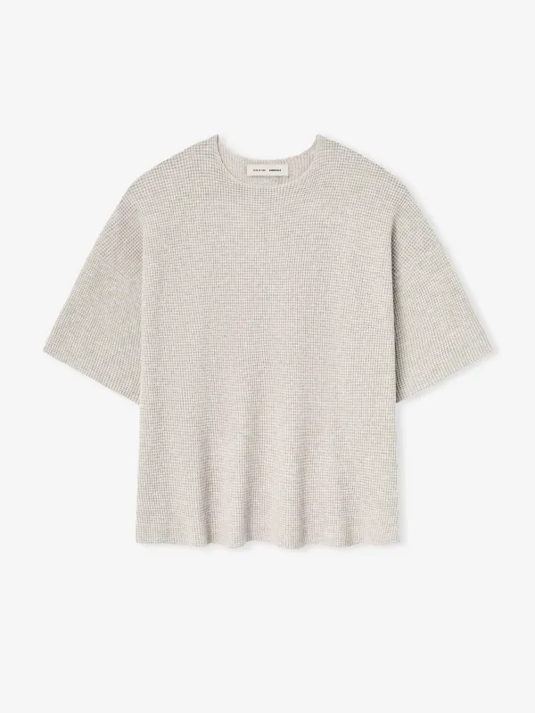 Waffle Short Sleeve Sweater sold by Fear of God
