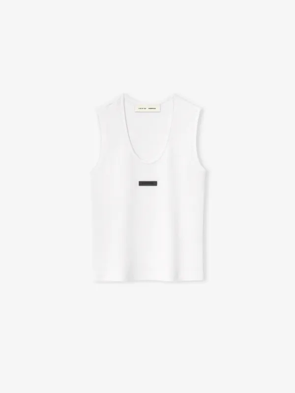 Womens Soft Rib Knit Tank sold by Fear of God