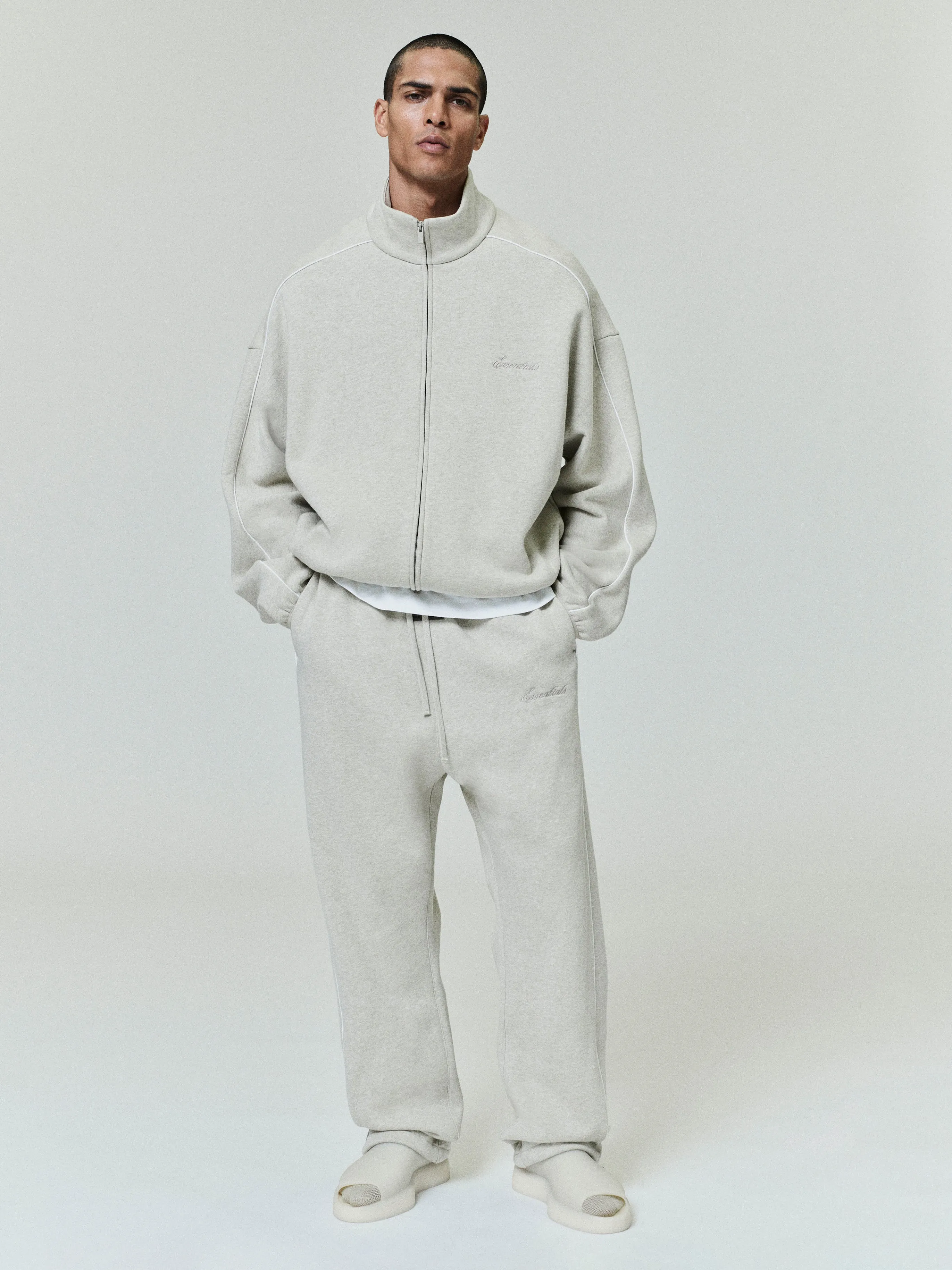 Modern Fleece Track Jacket With Piping sold by Fear of God product image thumbnail 2