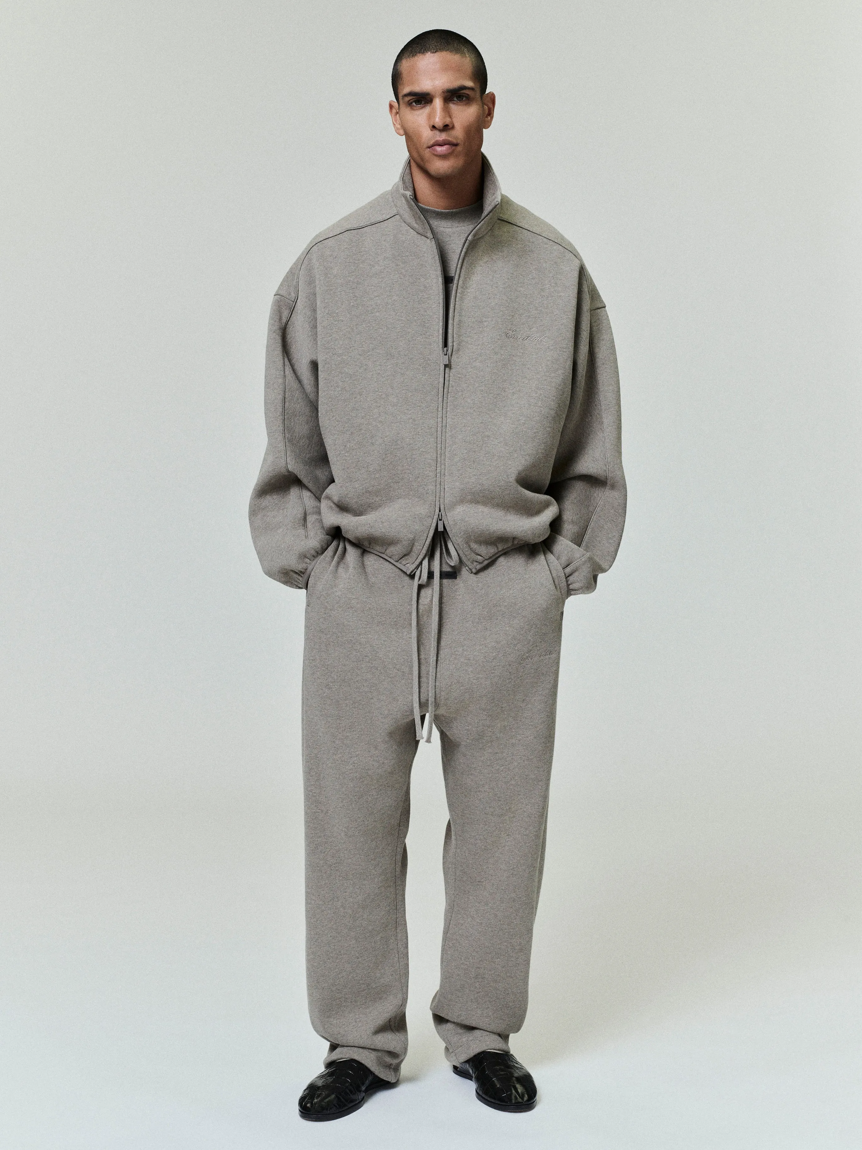Modern Fleece Track Jacket With Piping sold by Fear of God product image thumbnail 2