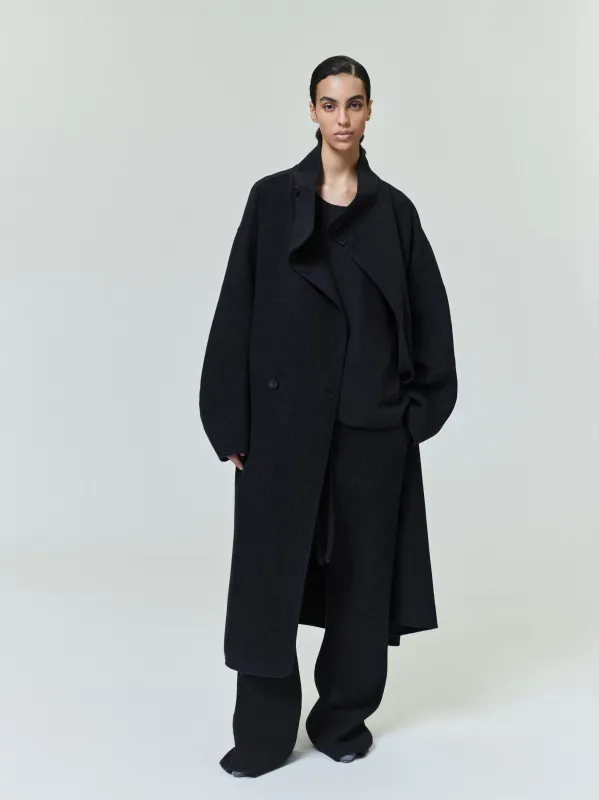 Wool Cashmere Highneck Coat sold by Fear of God