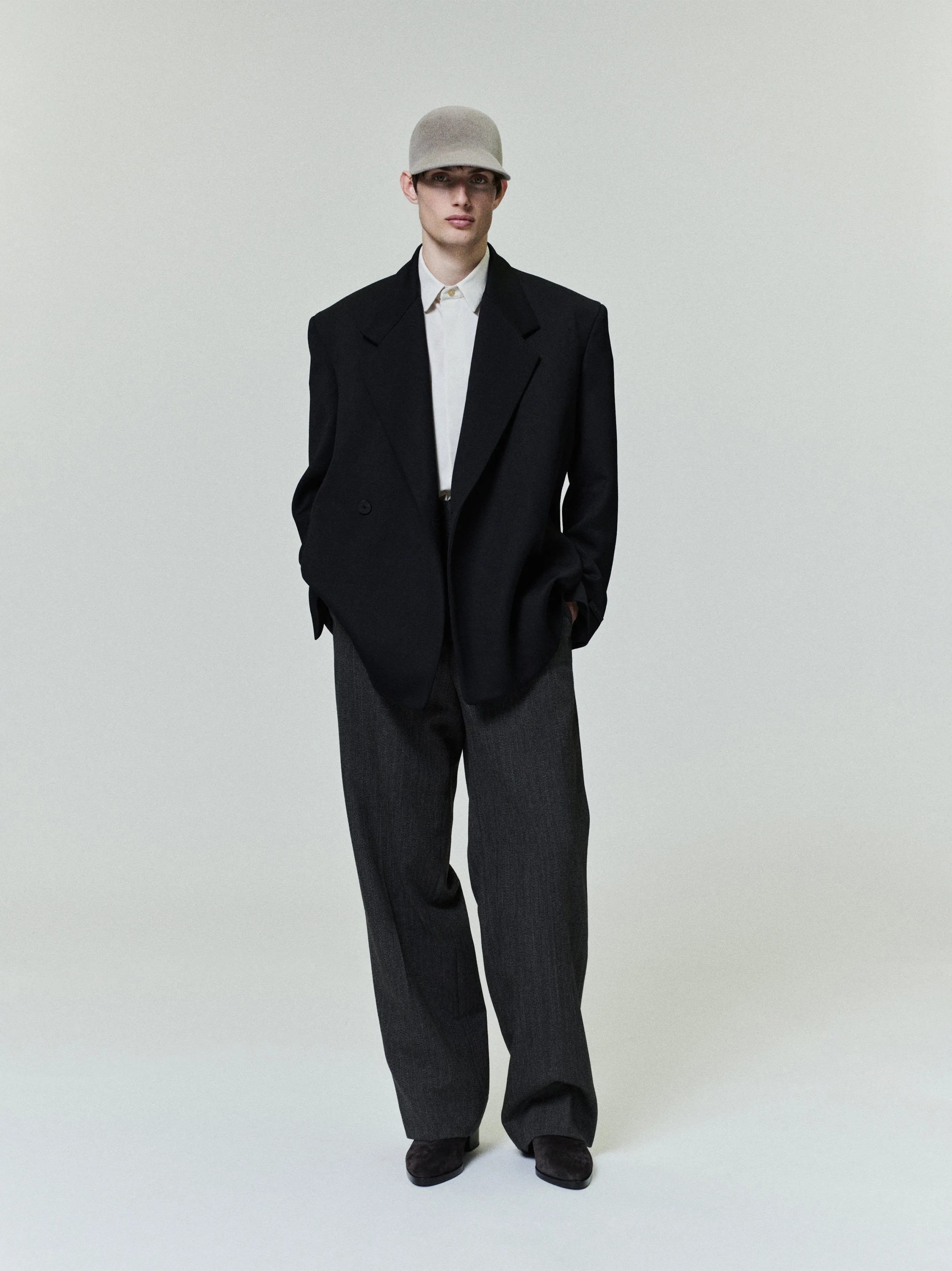 Satin Wool Double Breasted Blazer sold by Fear of God product image thumbnail 2