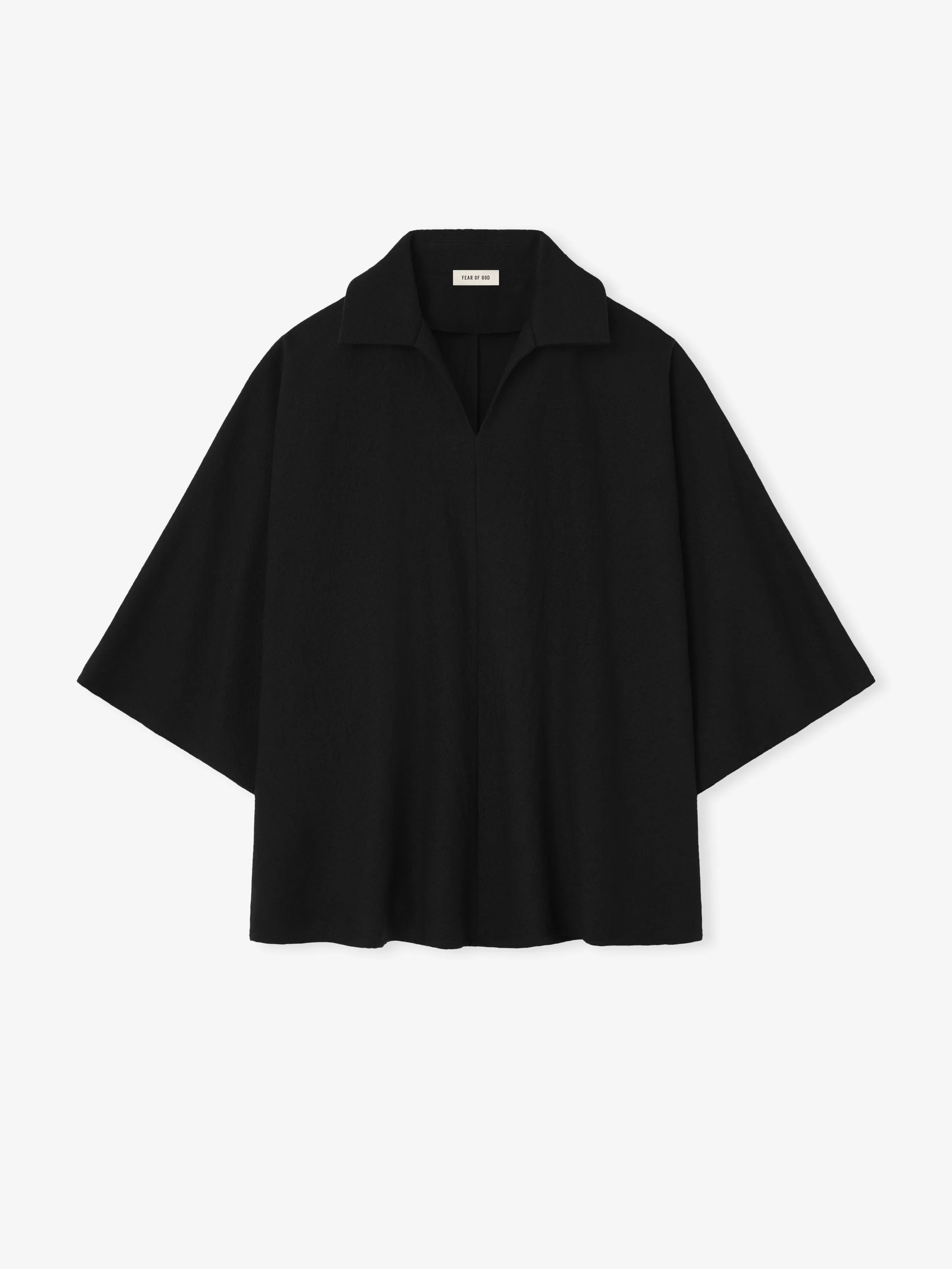 Virgin Wool Polo Shirt sold by Fear of God product image thumbnail 3