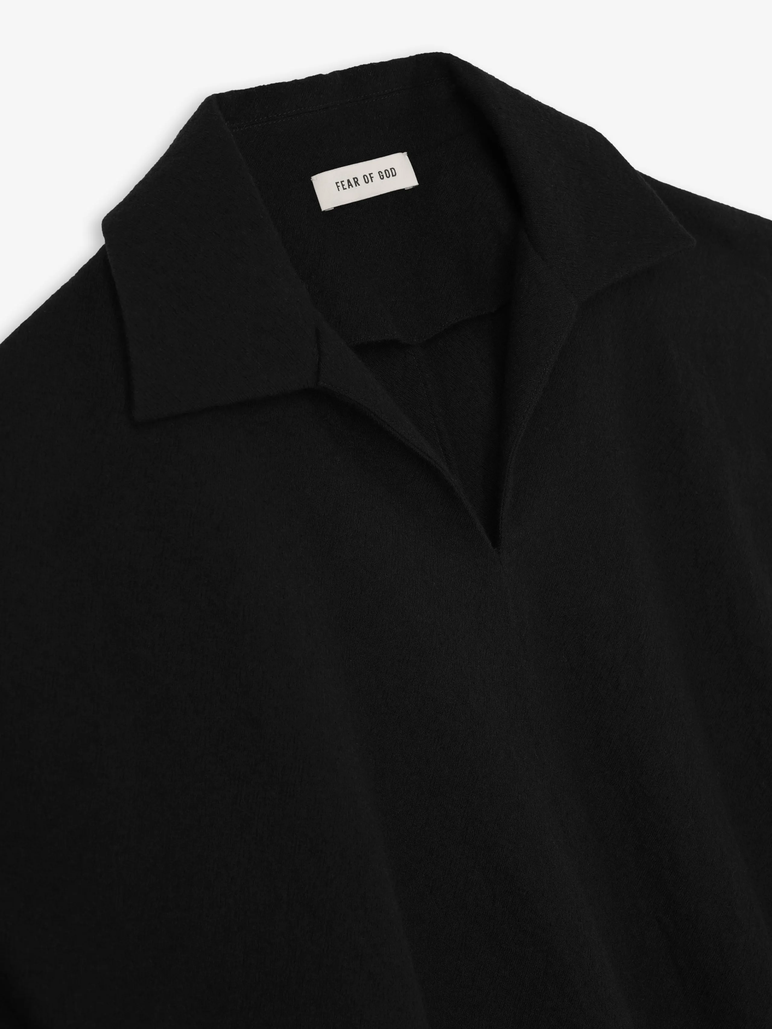 Virgin Wool Polo Shirt sold by Fear of God product image thumbnail 5