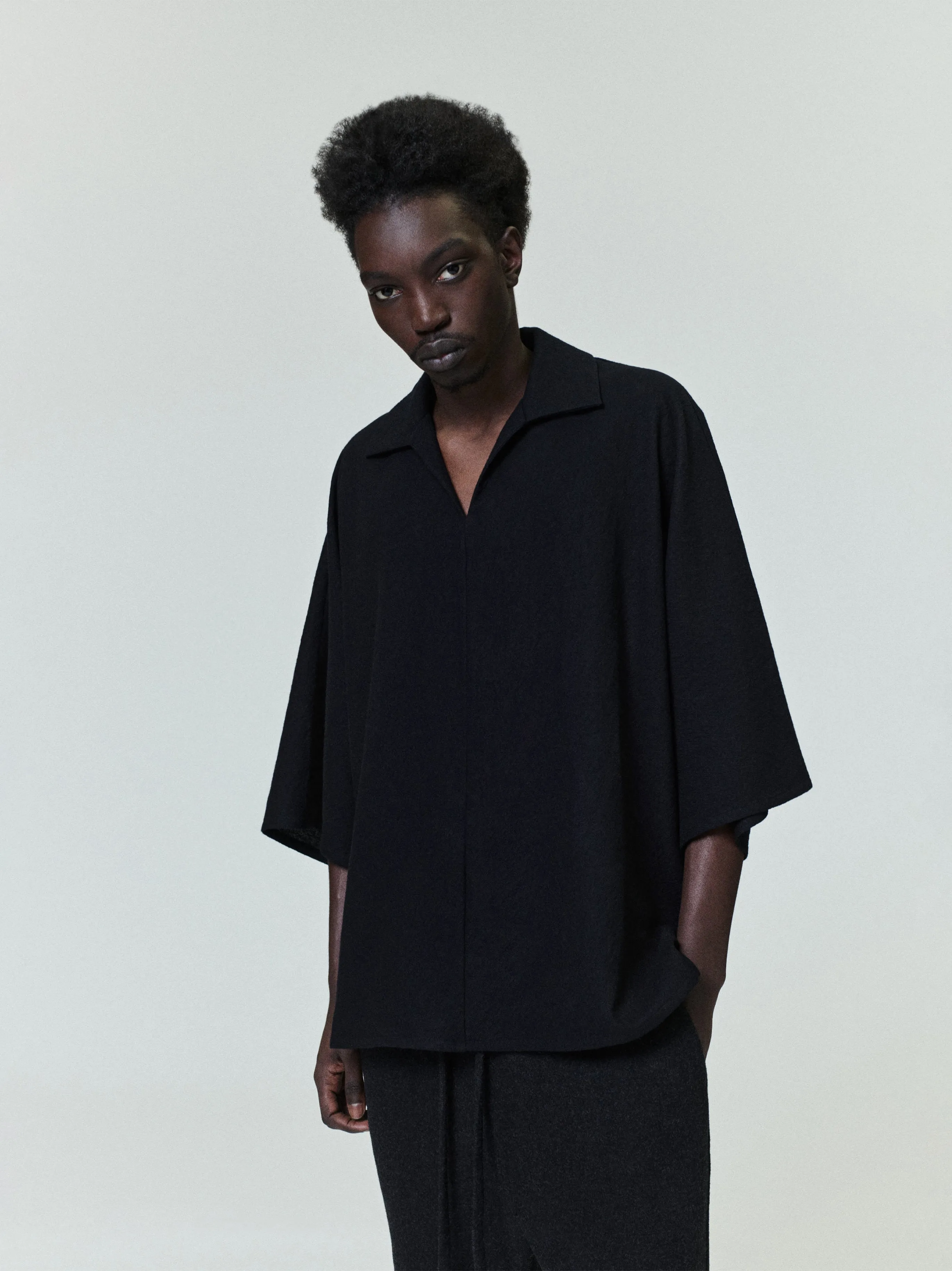 Virgin Wool Polo Shirt sold by Fear of God