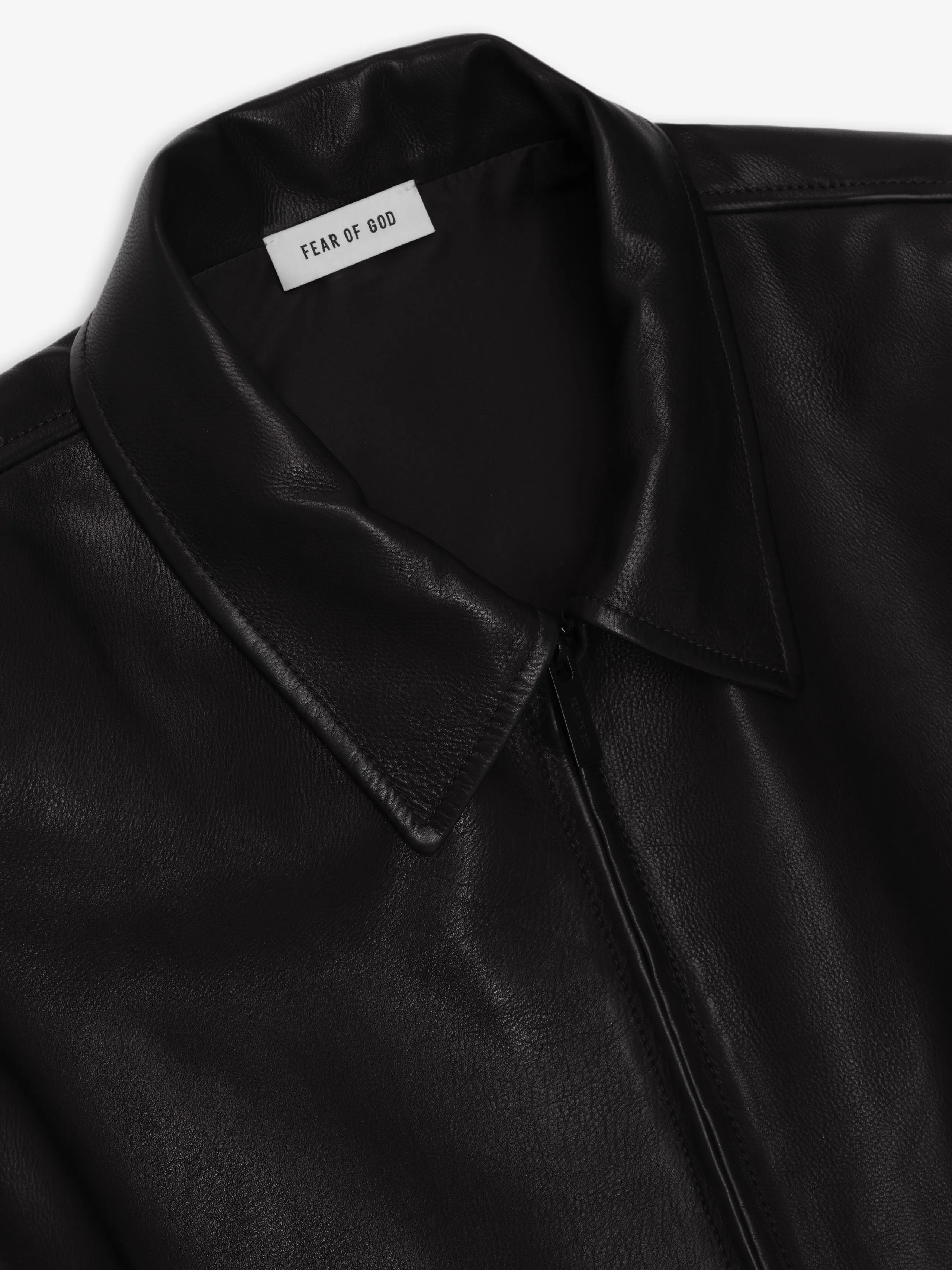 Leather Rider Jacket sold by Fear of God product image thumbnail 3
