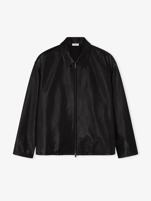Leather Rider Jacket sold by Fear of God