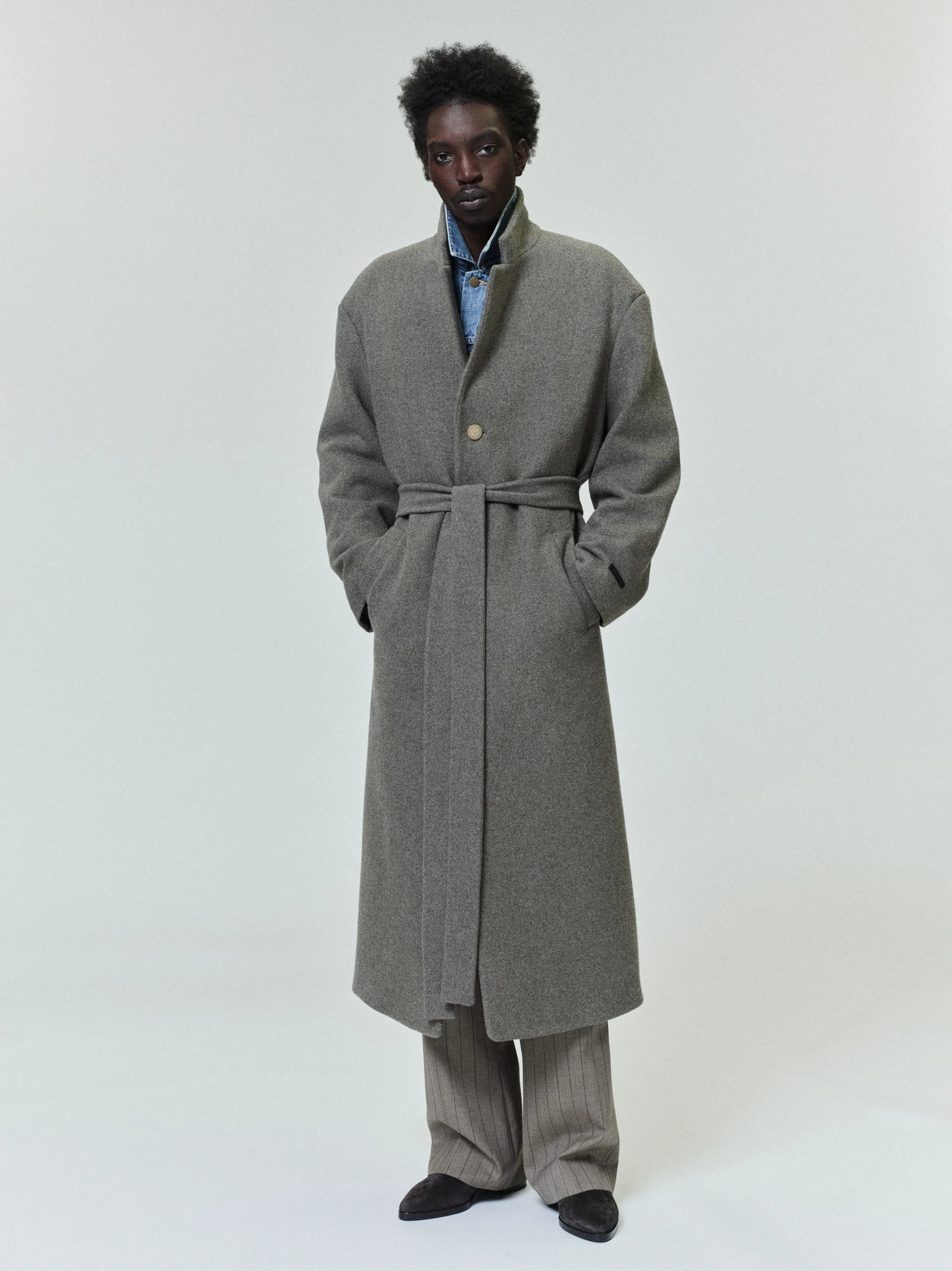 Wool Relaxed Coat sold by Fear of God