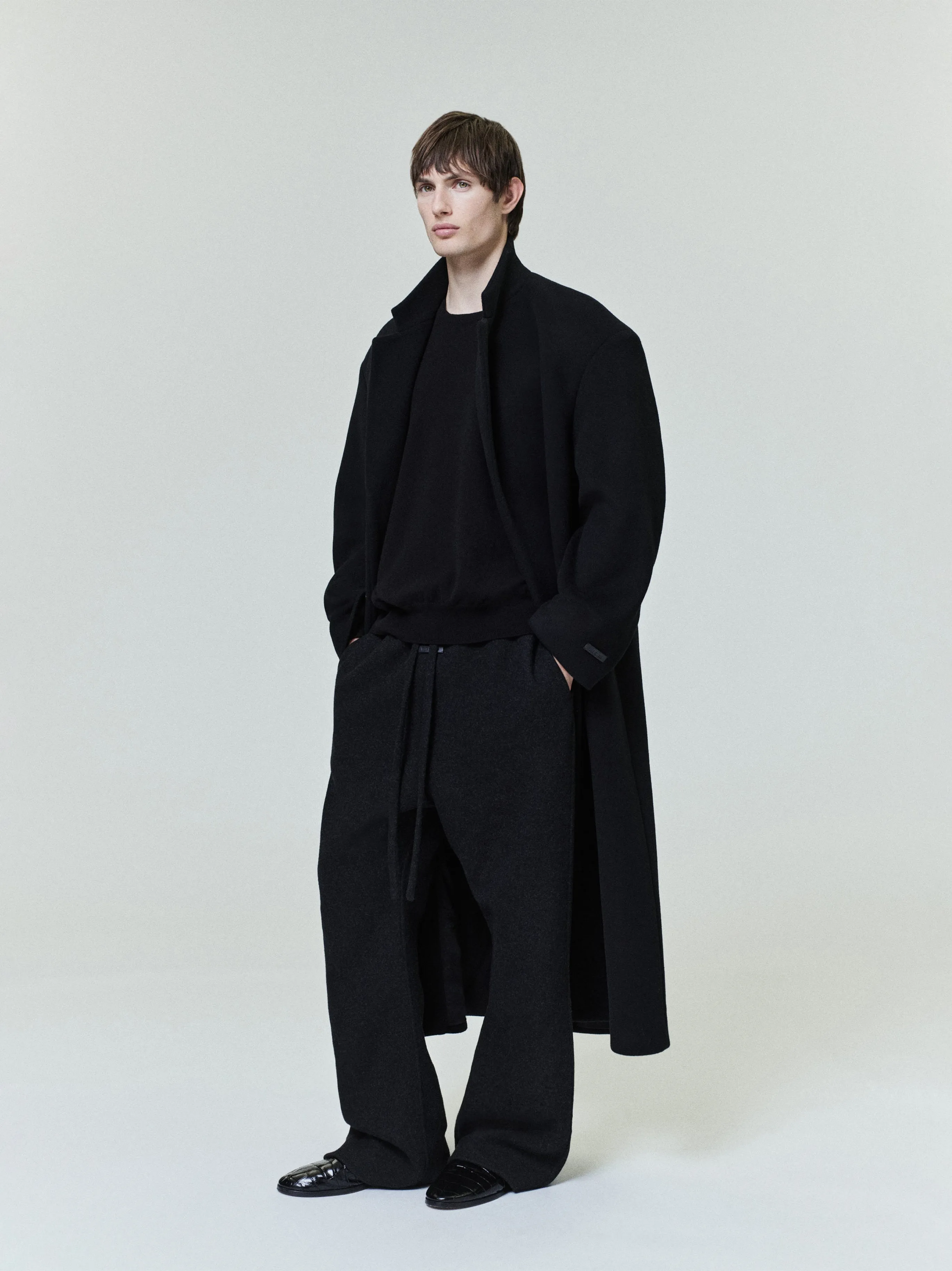 Melton Wool Relaxed Coat sold by Fear of God