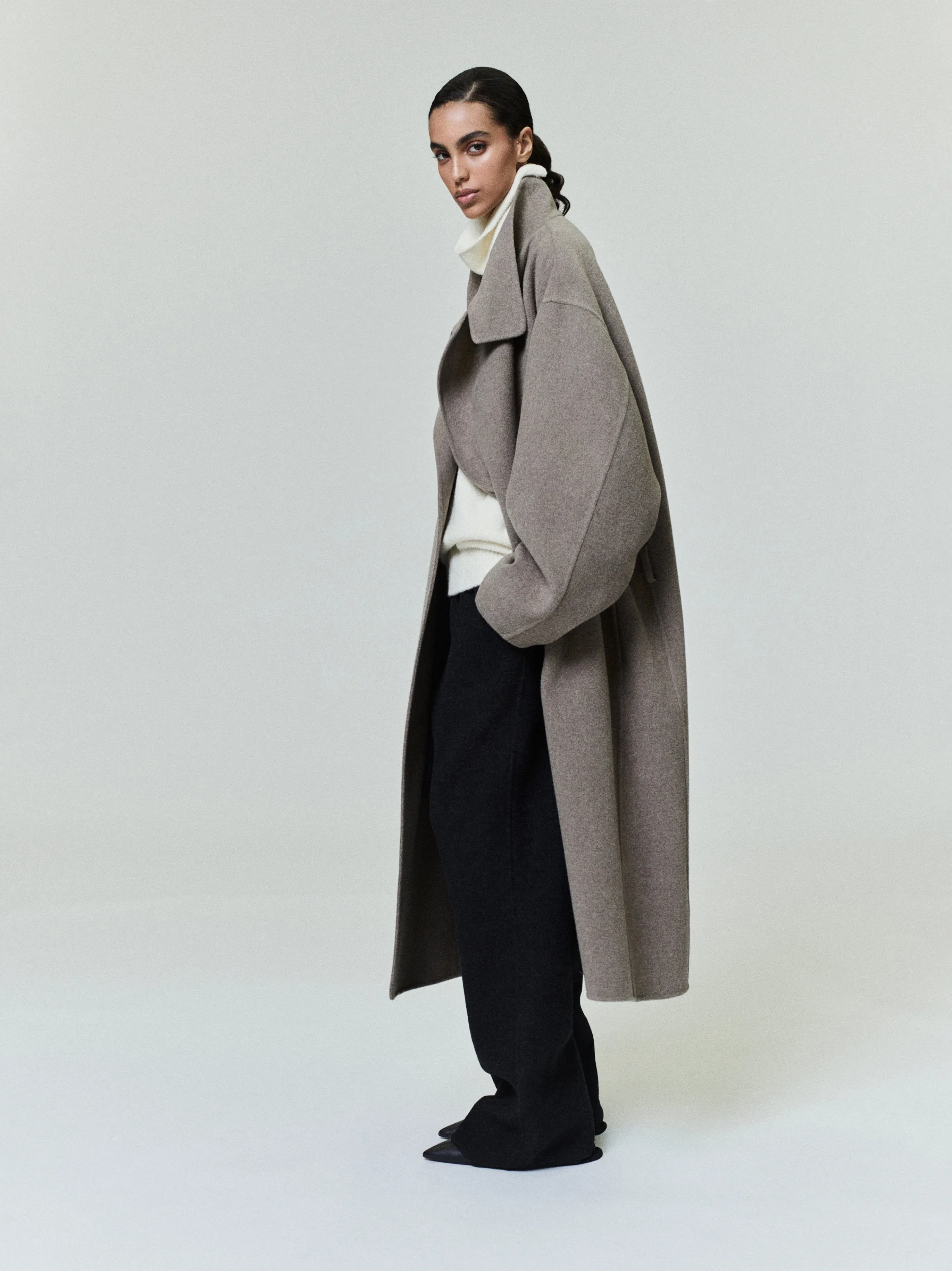 Wool Cashmere Highneck Coat sold by Fear of God product image thumbnail 3