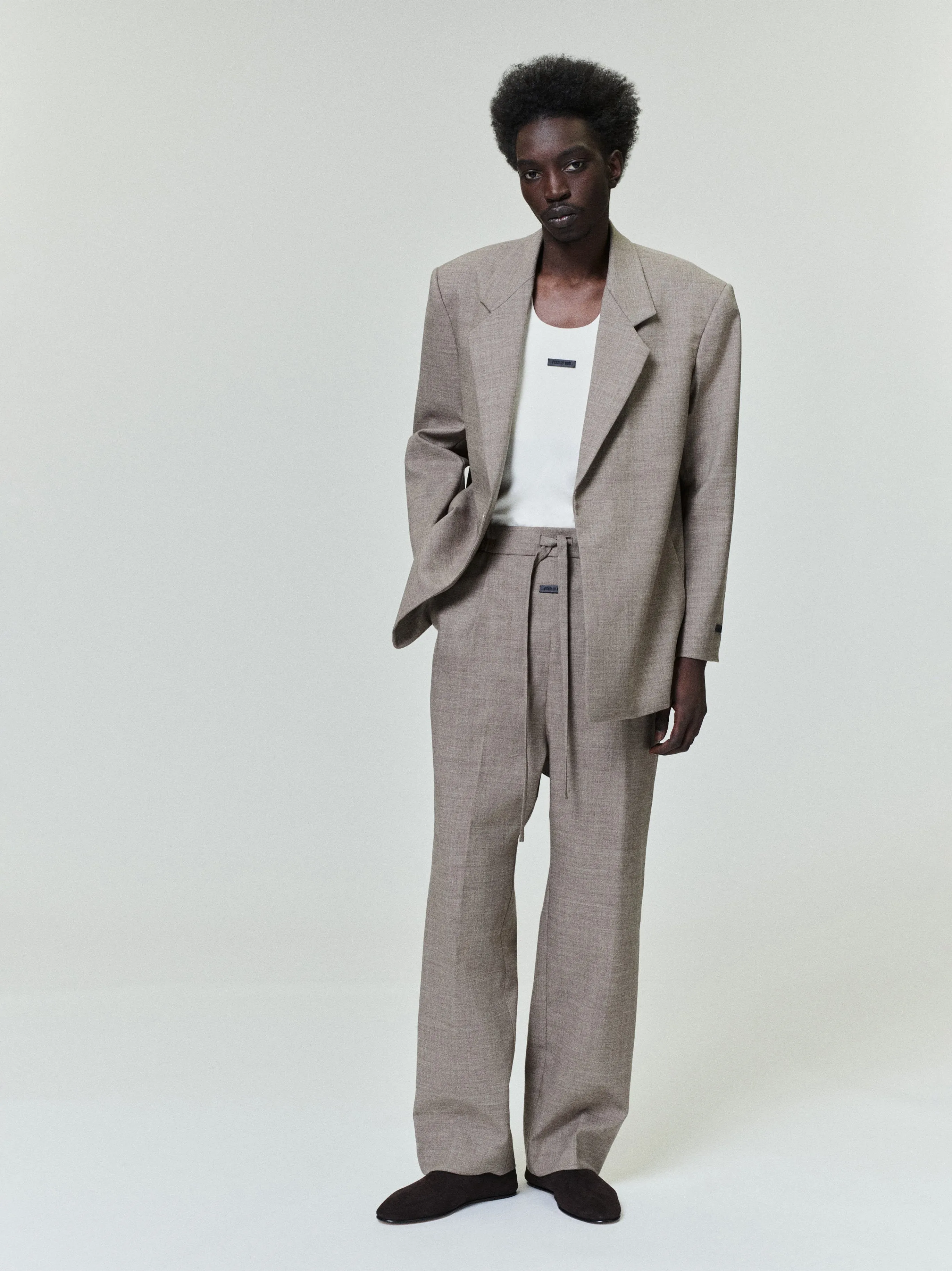 Viscose Wool Woven Tank Top sold by Fear of God product image thumbnail 2