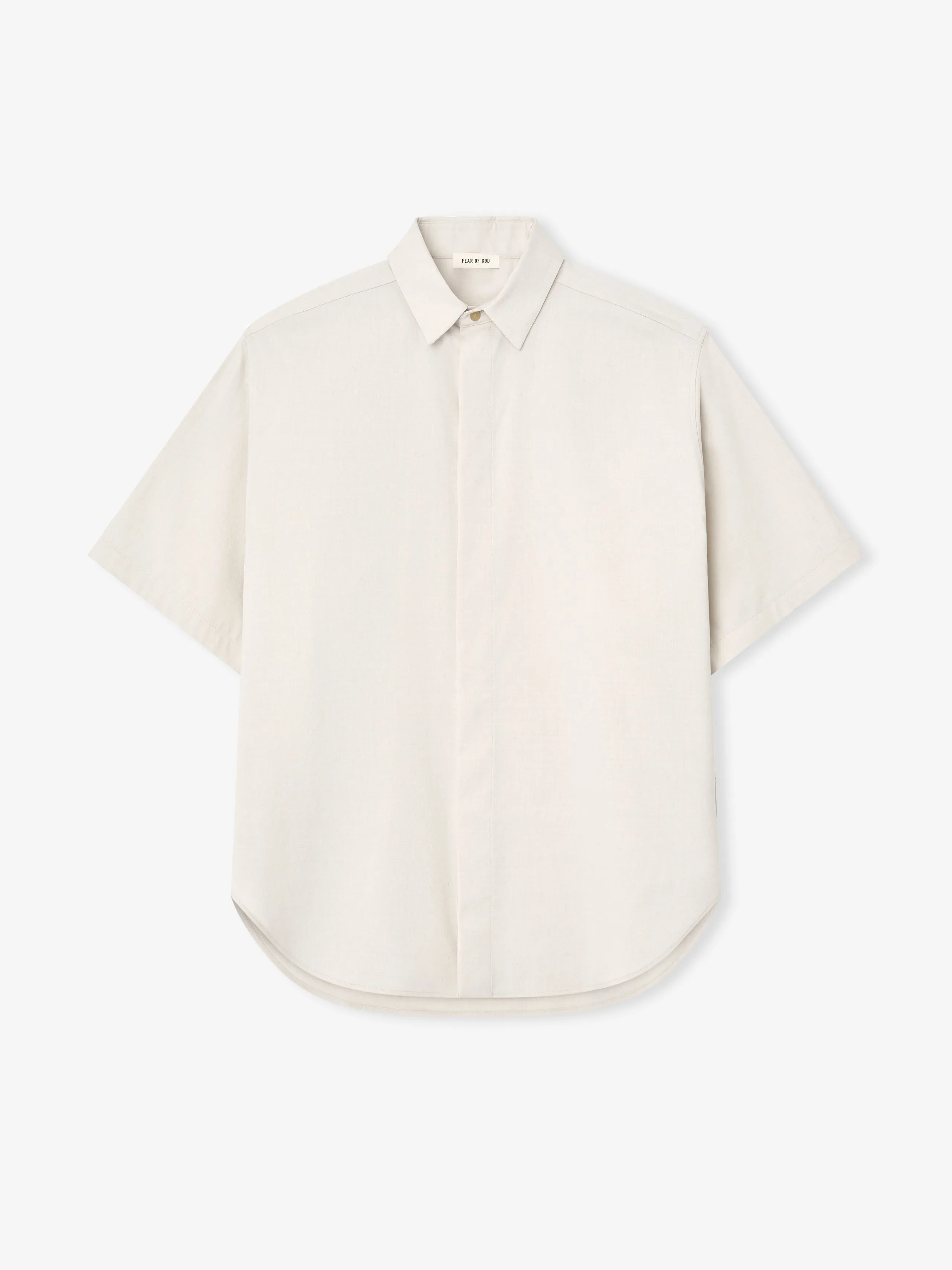 Cotton Wool Oxford Classic Short Sleeve Shirt sold by Fear of God product image thumbnail 2