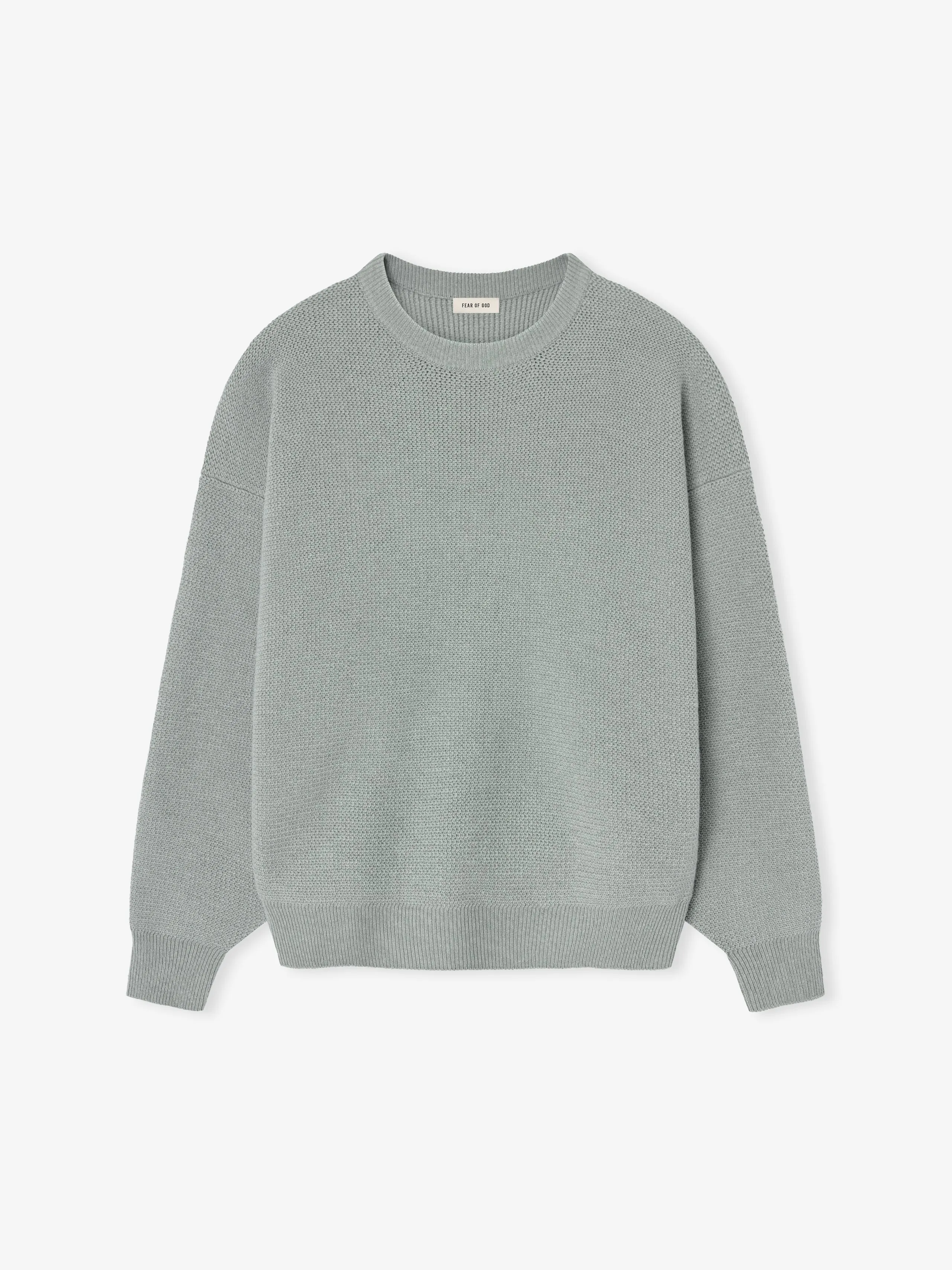 Wool Rib Crewneck Sweater sold by Fear of God