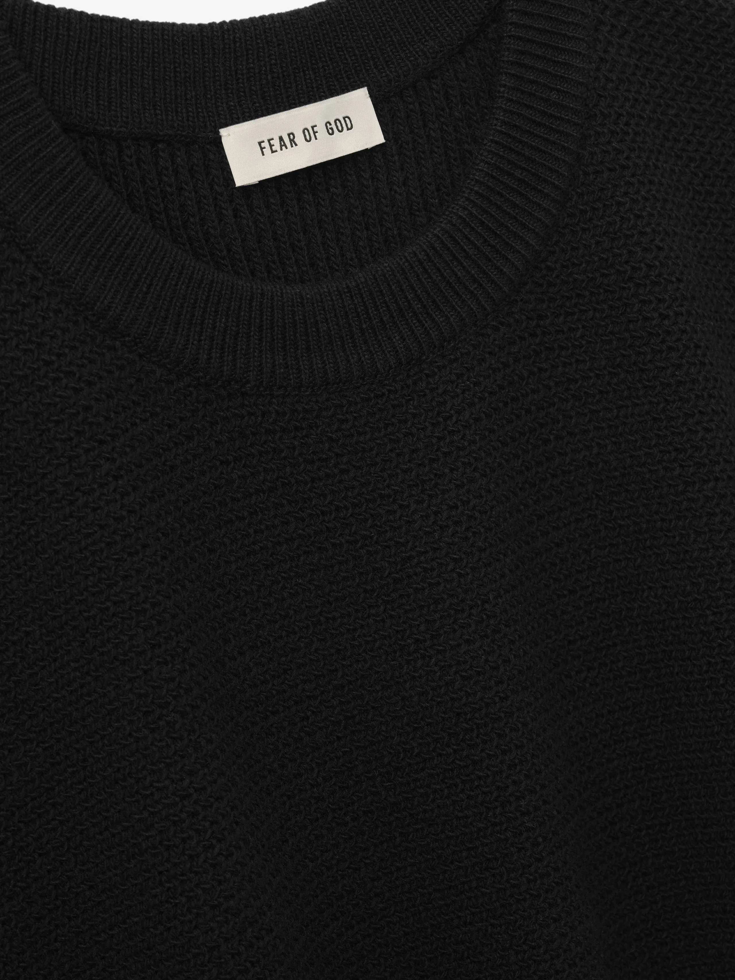 Wool Rib Crewneck Sweater sold by Fear of God product image thumbnail 3