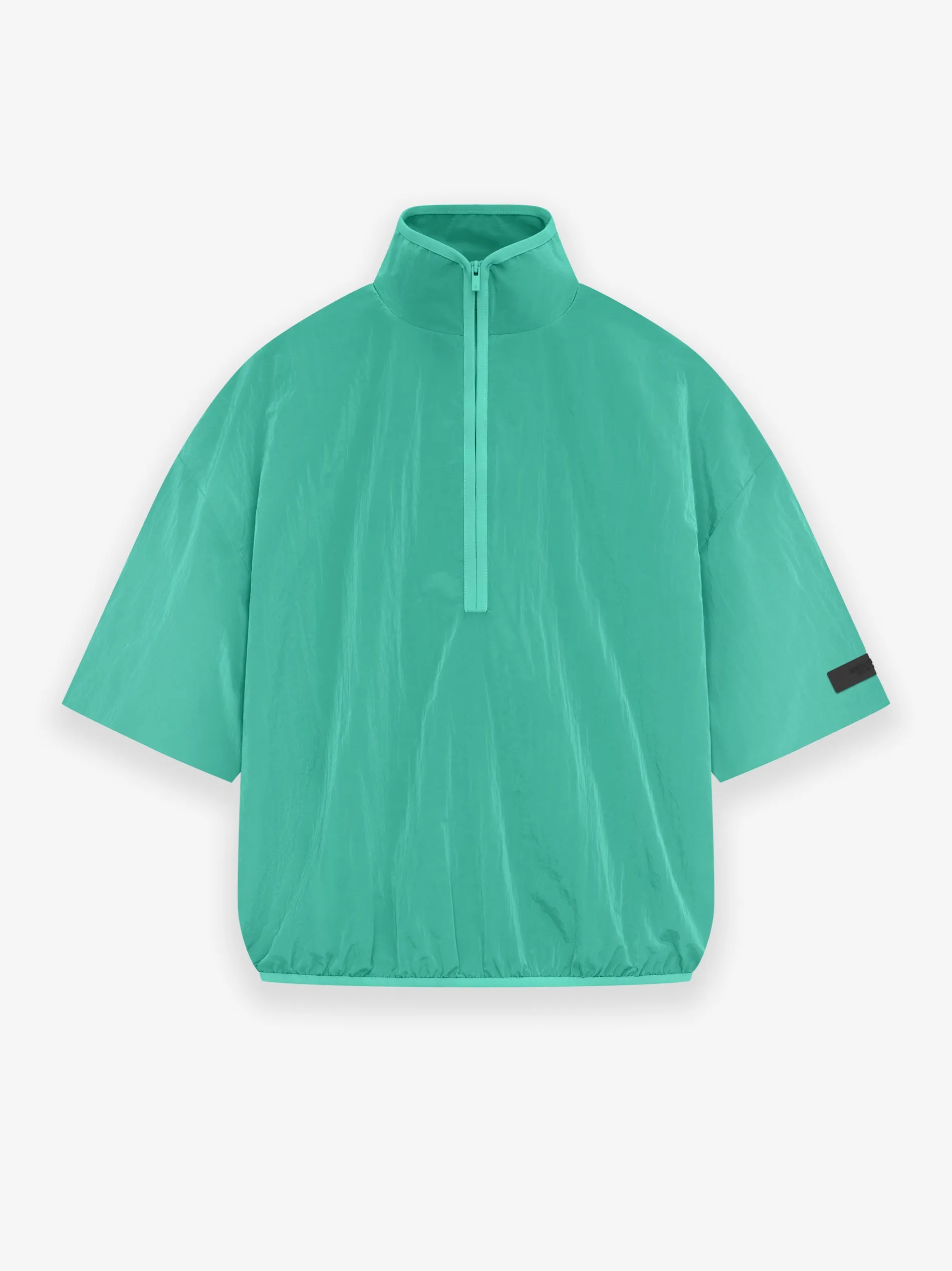 Crinkle Nylon Halfzip SS Shirt sold by Fear of God