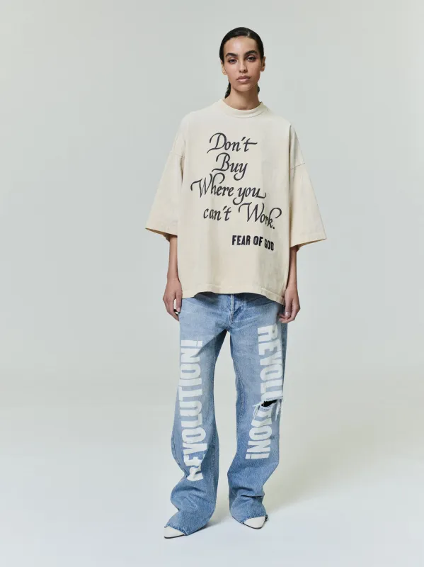 Freedom Now Tee sold by Fear of God