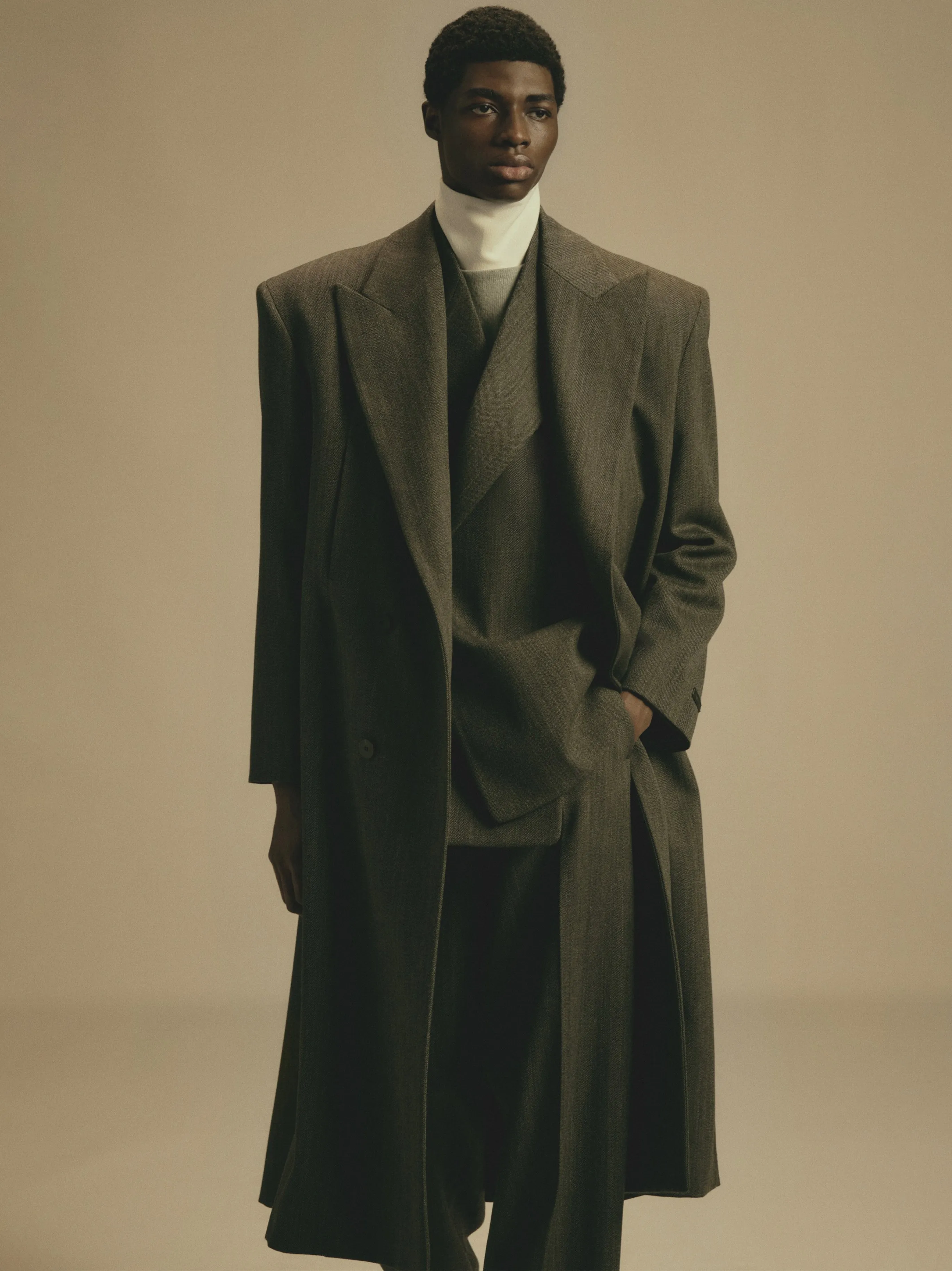 Wool Split High Neck Sweater sold by Fear of God product image thumbnail 5