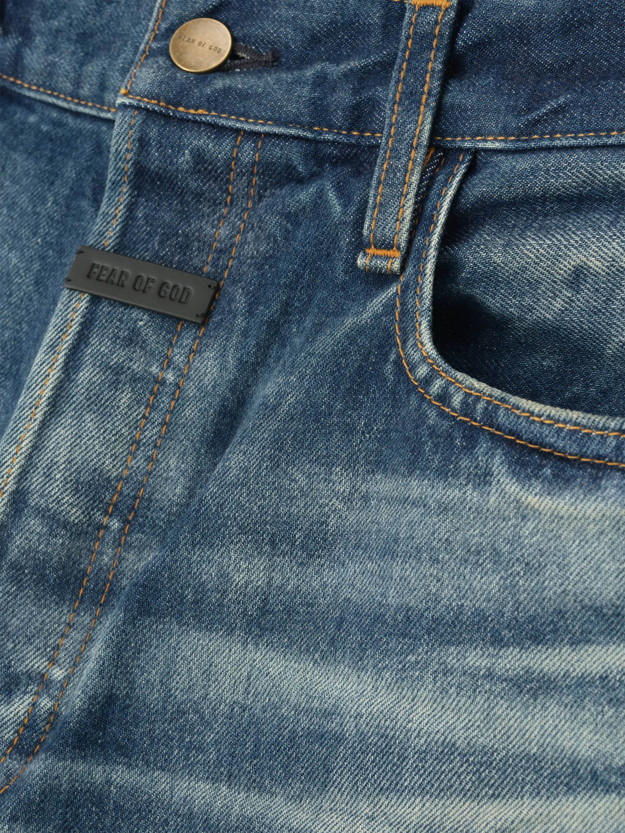 Straight 5 Pocket Jean sold by Fear of God product image thumbnail 4