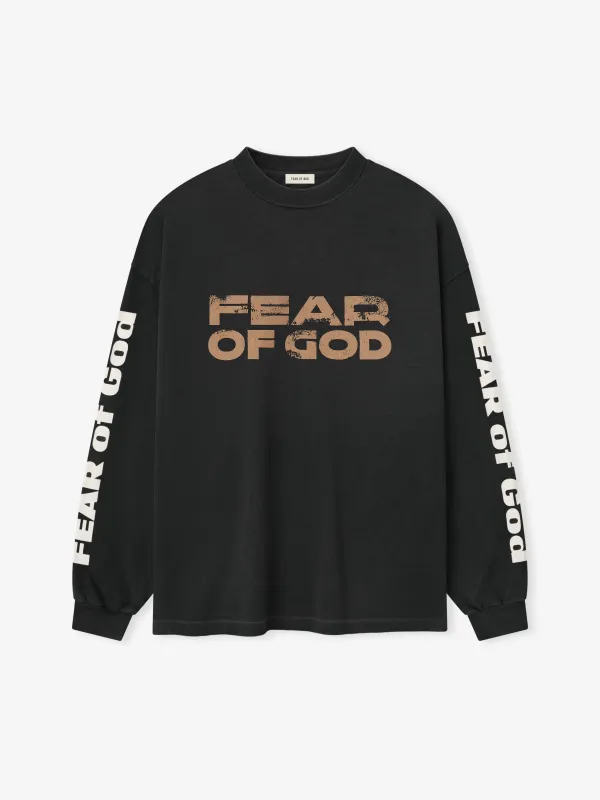 Relaxed Fear Of God Long Sleeve Tee made by Fear of God