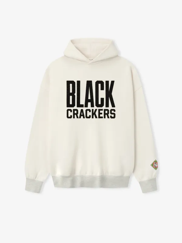 Essentials Black Crackers Hoodie sold by Fear of God