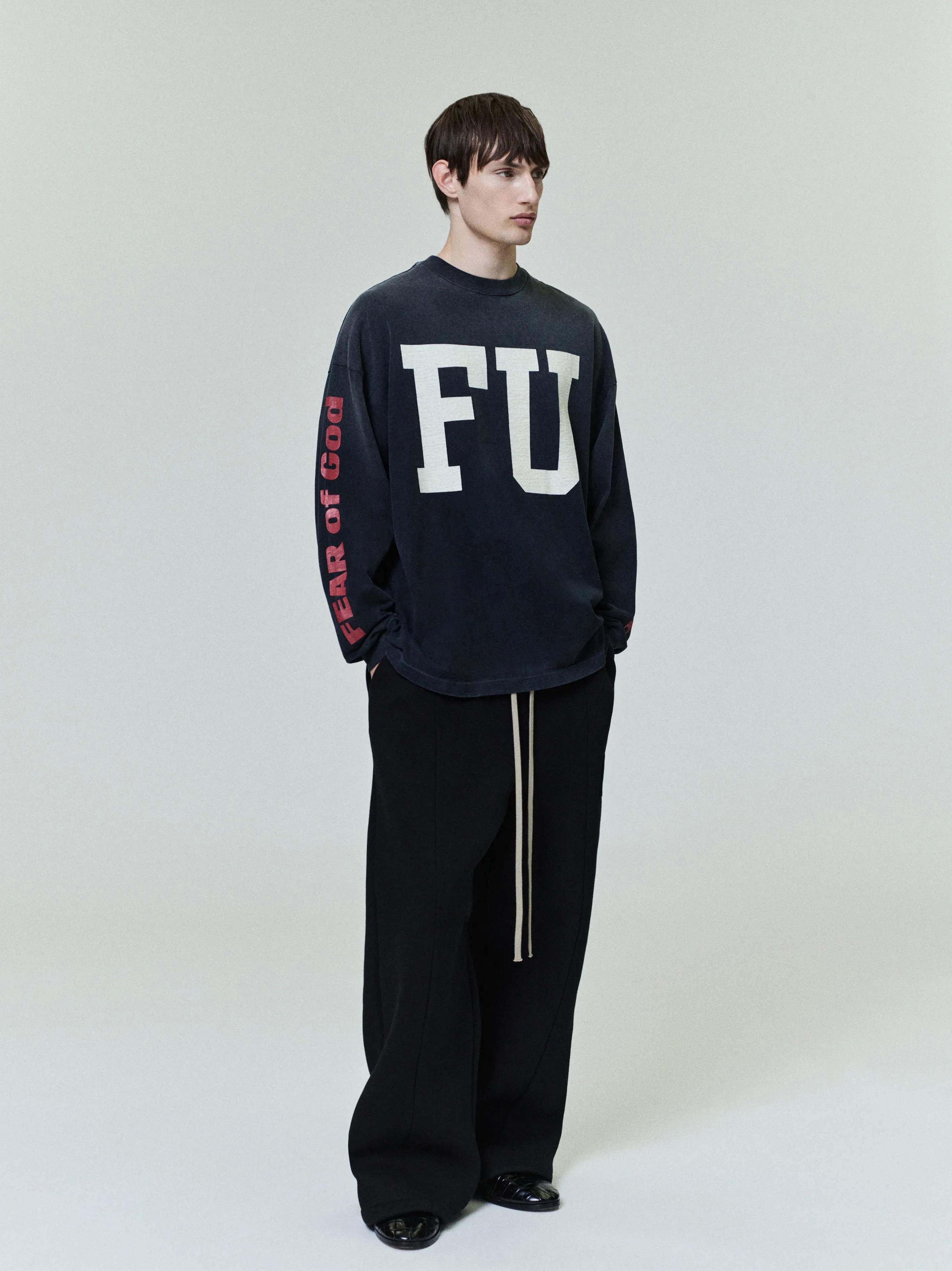 Freedom Relaxed Long Sleeve Tee sold by Fear of God