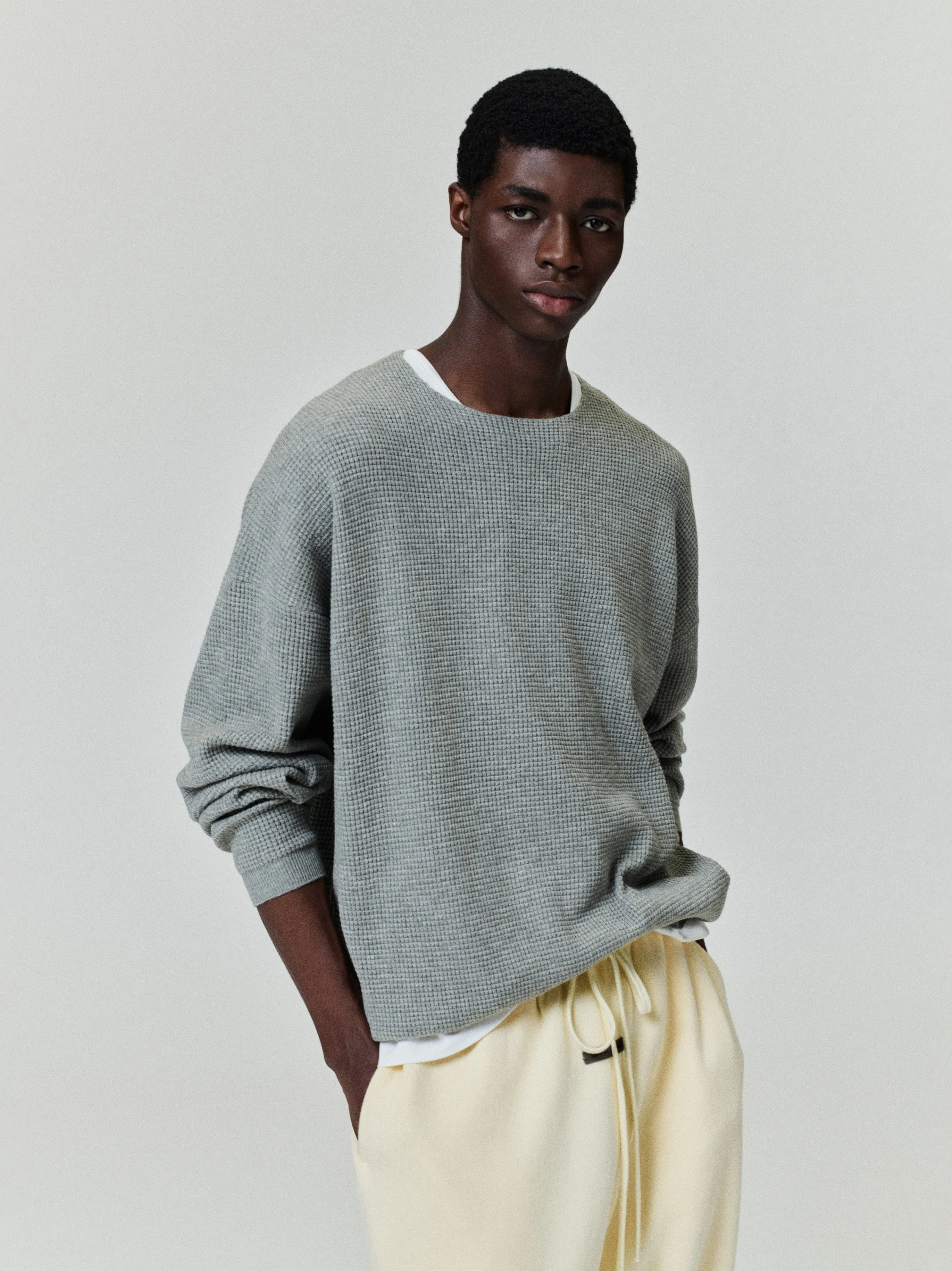 Waffle Crewneck Sweater sold by Fear of God product image thumbnail 5