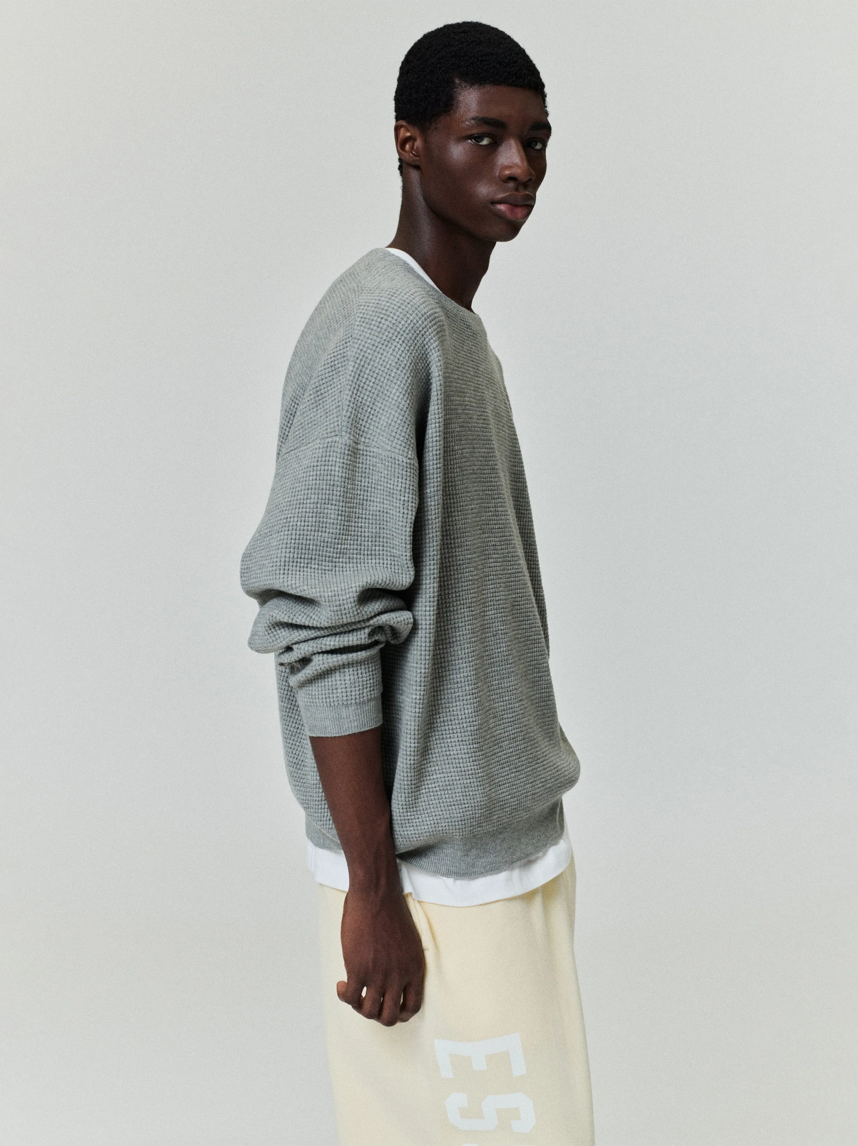 Waffle Crewneck Sweater sold by Fear of God product image thumbnail 4