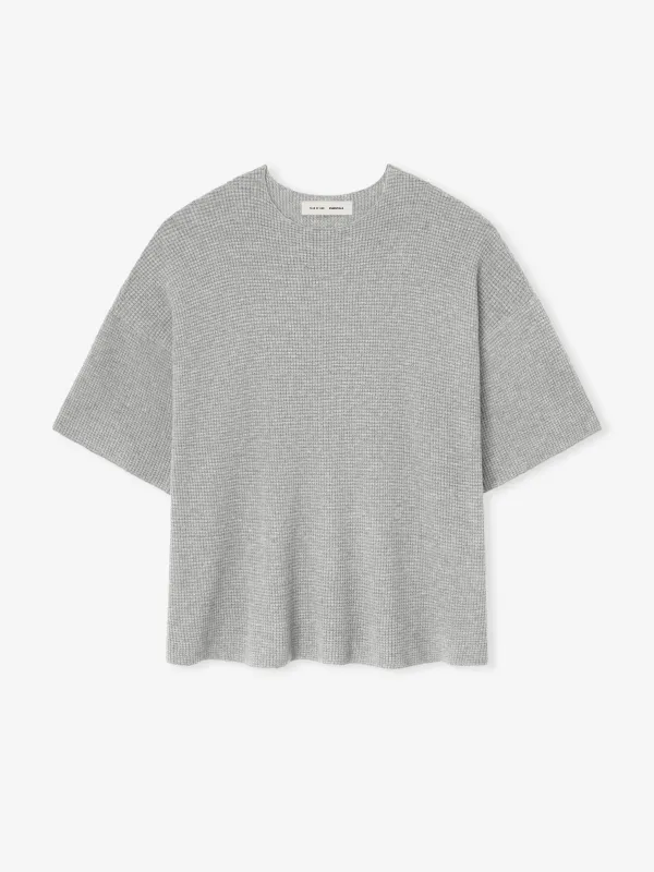 Waffle Short Sleeve Sweater sold by Fear of God