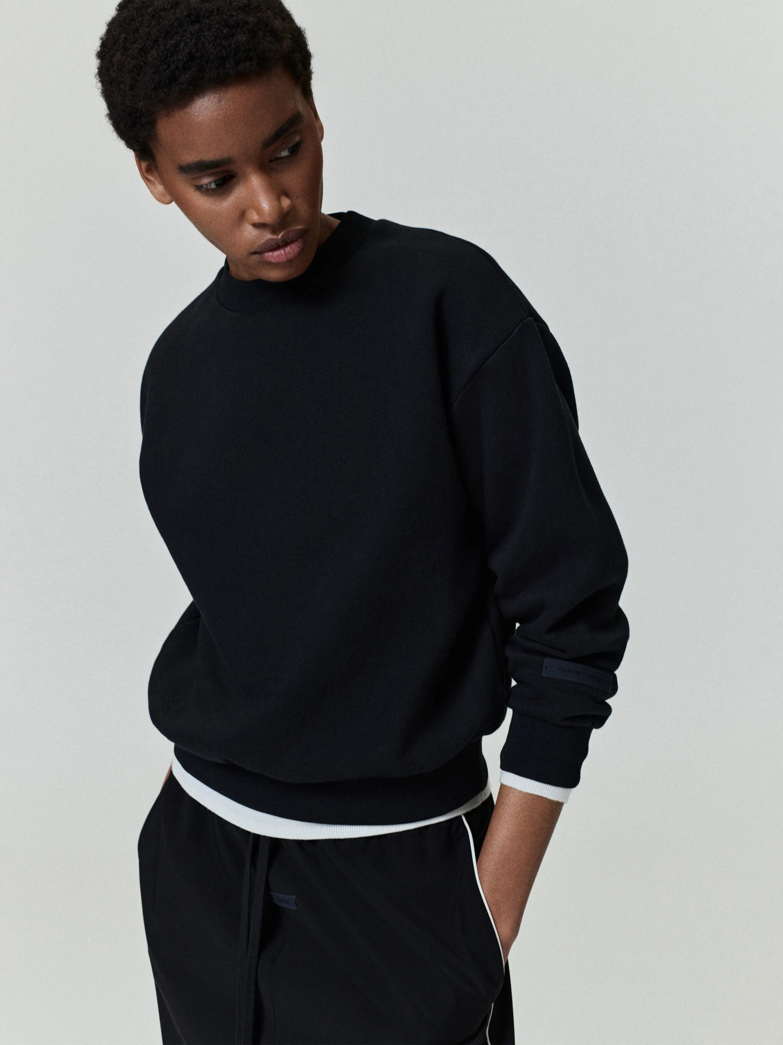 Womens Classic Fleece Crewneck sold by Fear of God product image thumbnail 2