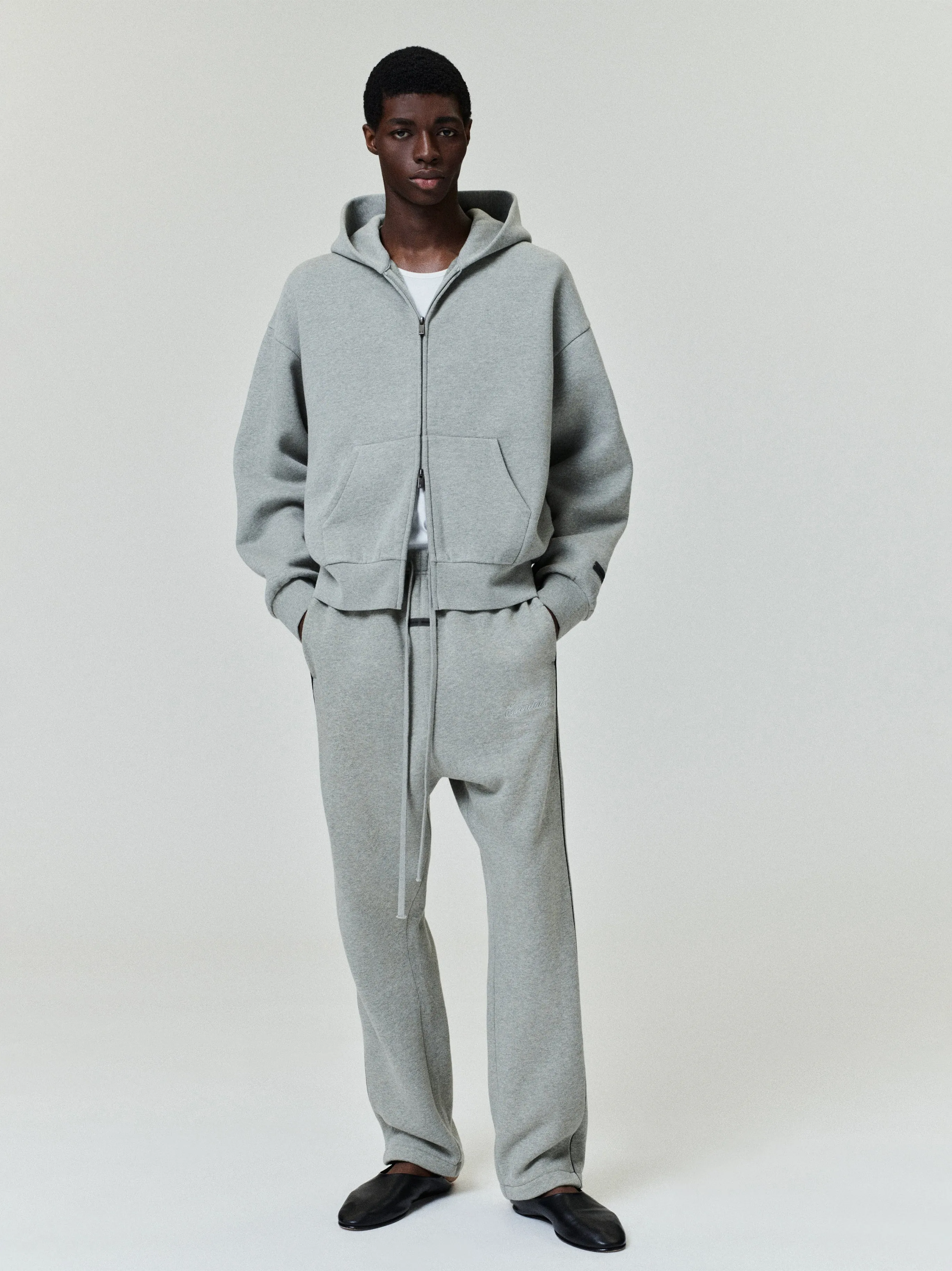 Classic Fleece Zip-Up Hoodie sold by Fear of God