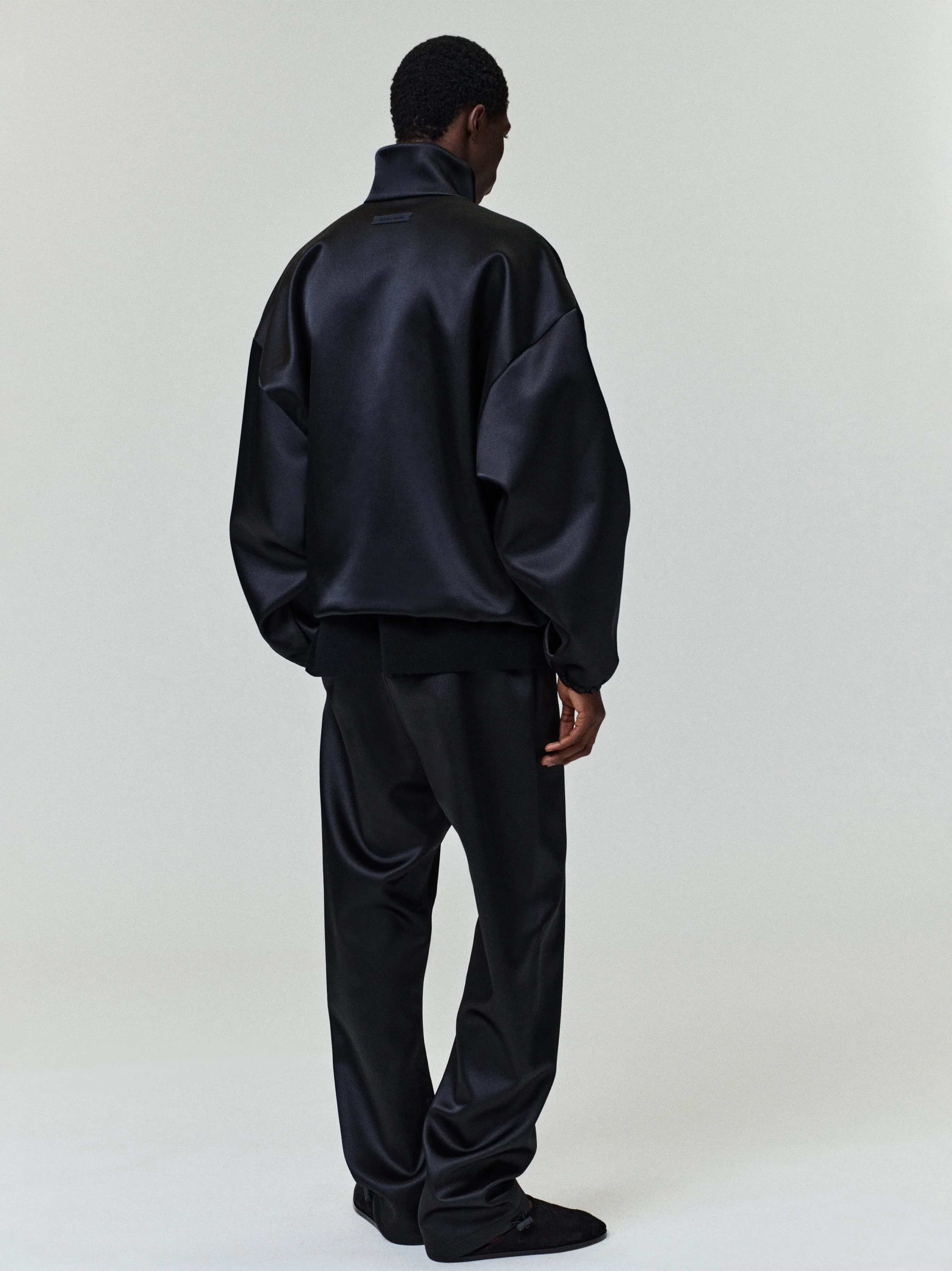 Bonded Satin Relaxed Track Pant sold by Fear of God product image thumbnail 2
