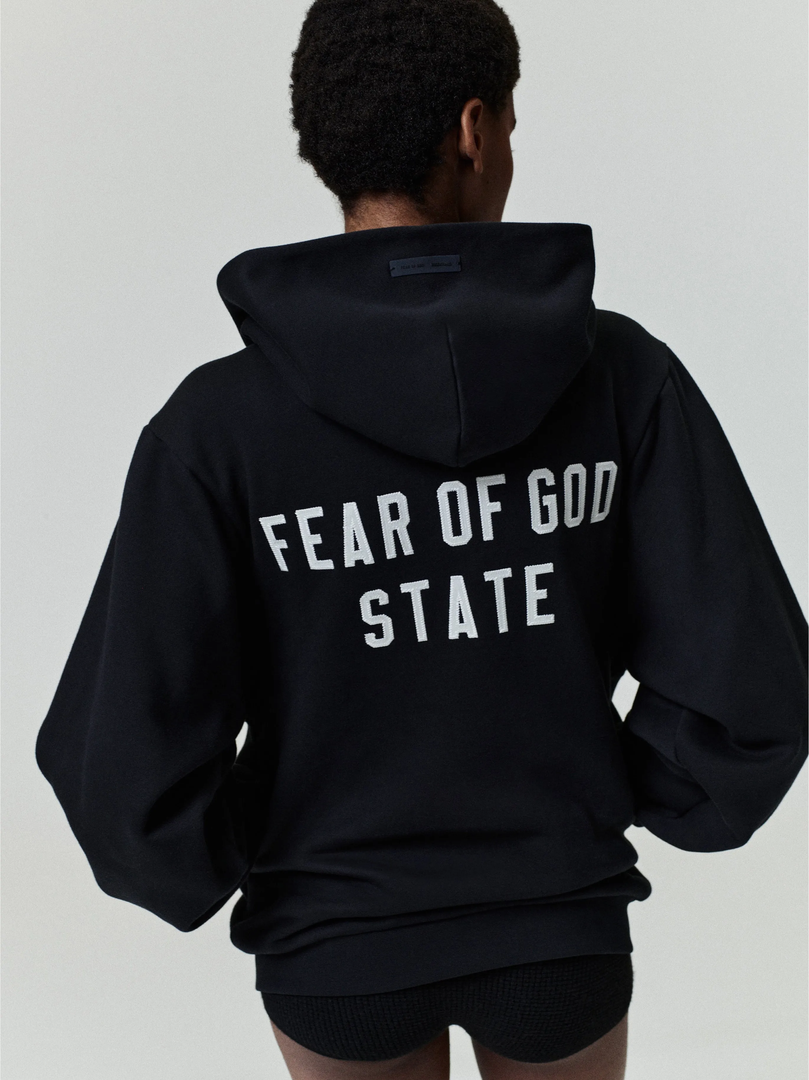 Womens 90's Fleece Zip-Up Hoodie sold by Fear of God
